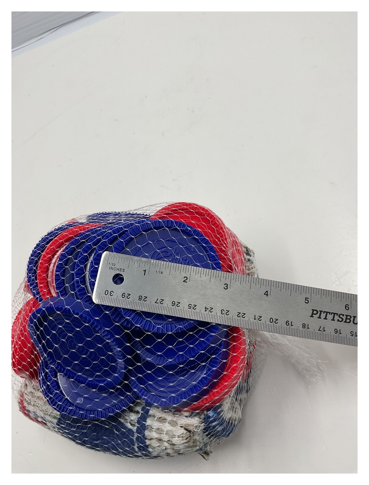 Large Patriotic Checkers Set 3″ Pieces with Woven Rug Mat
