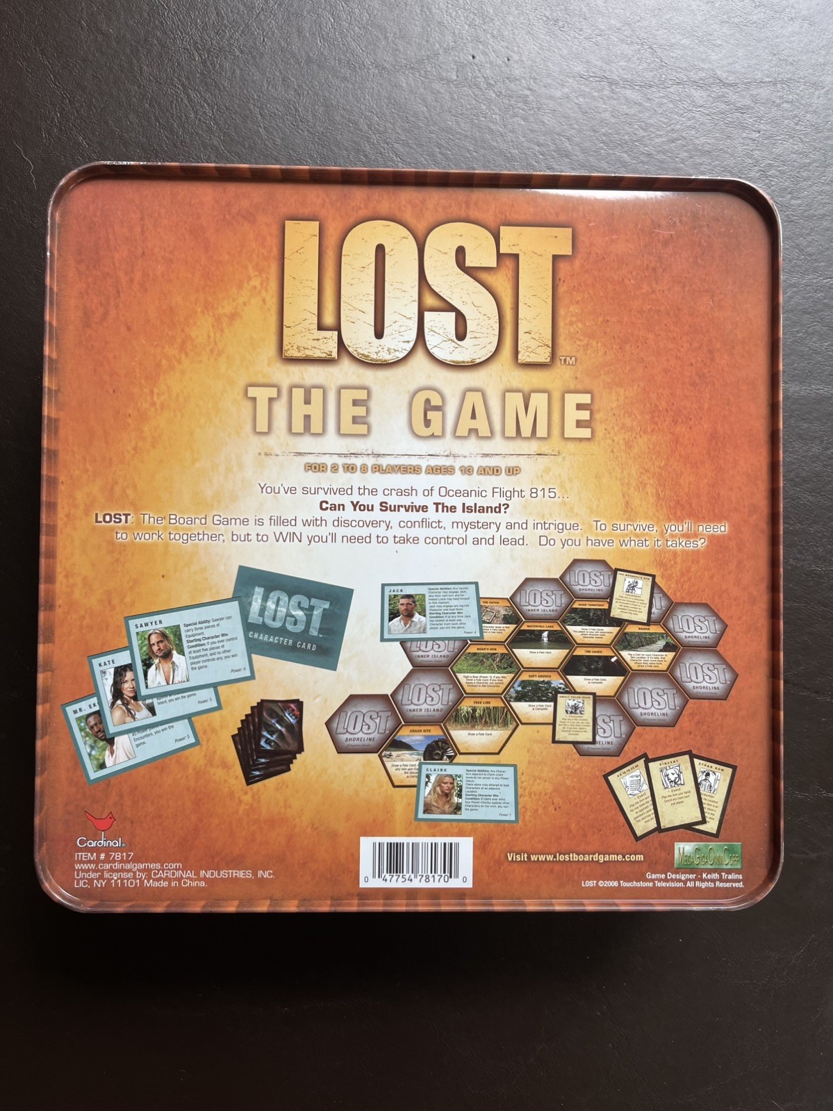 Lost The Game Collectors Tin Box Edition 2006 TV Show