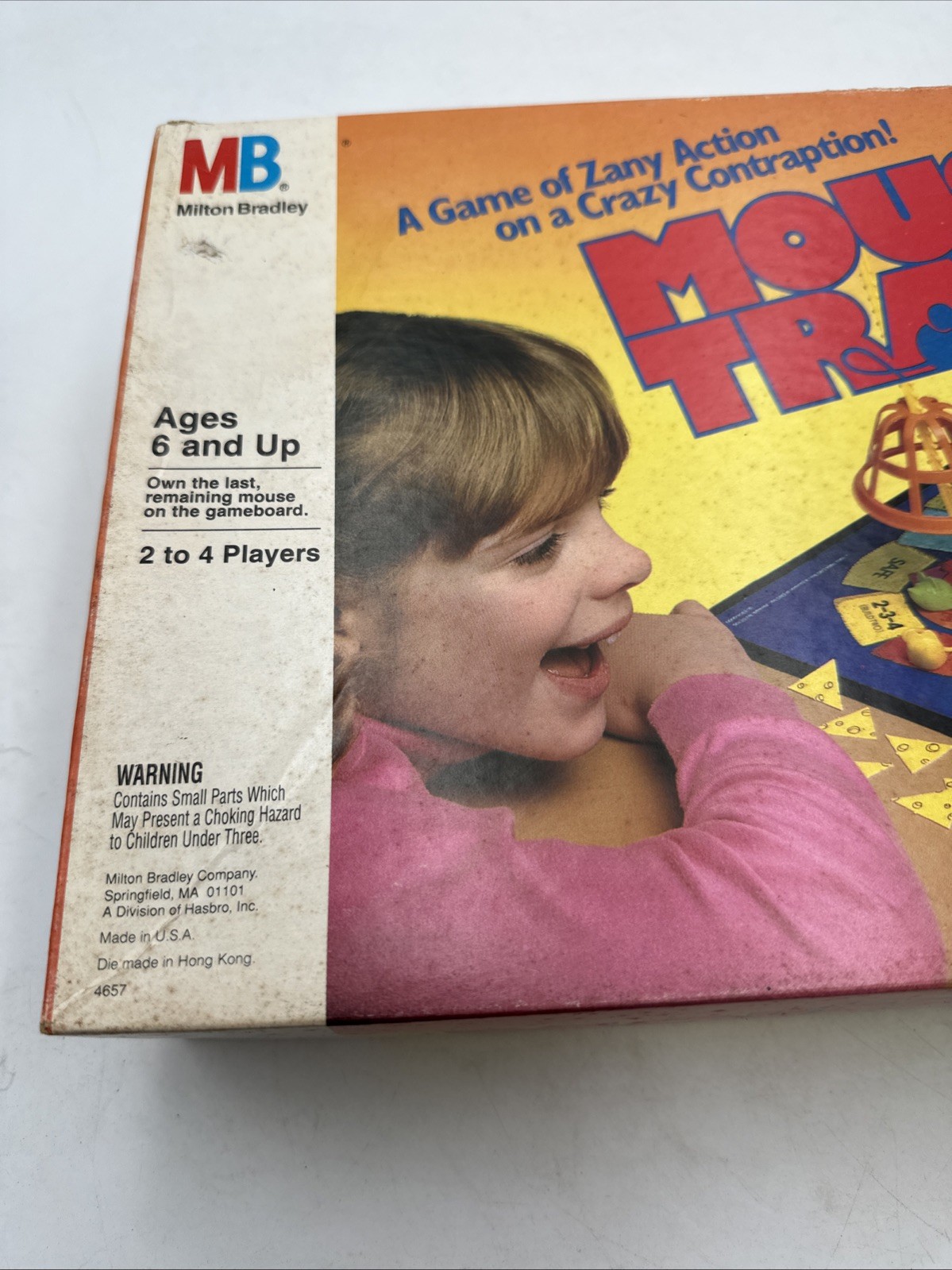 Vntg MOUSE TRAP Board Game by Milton Bradley 1986 Untested READ Description