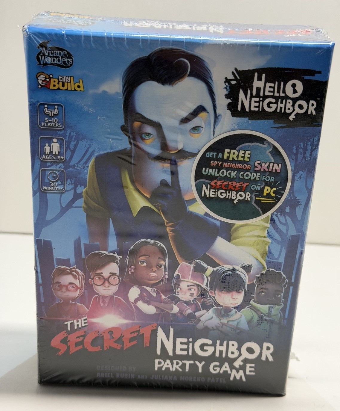Hello Neighbor The Secret Neighbor Party Game Arcane Wonders New Sealed