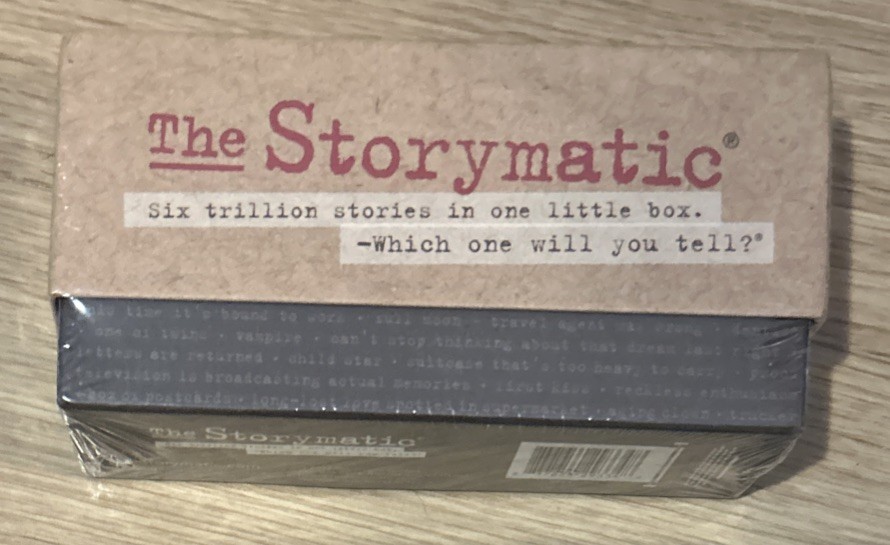 **NEW SEALED** The Storymatic 6 Trillion Stories In One Little Box Writing Tool