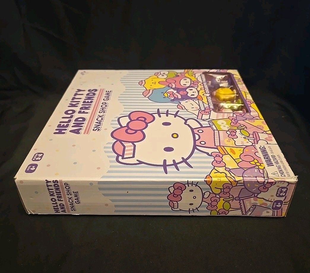 New And Sealed Hello Kitty and Friends Snack Shop Game Fun Activity Game Ages 6+