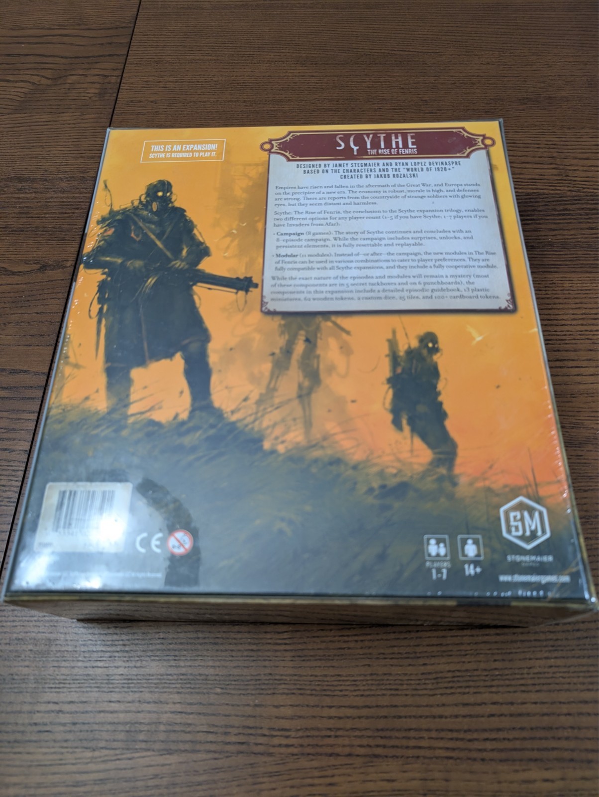 Scythe: The Rise Of Fenris Campaign Expansion – NIB / Factory Sealed
