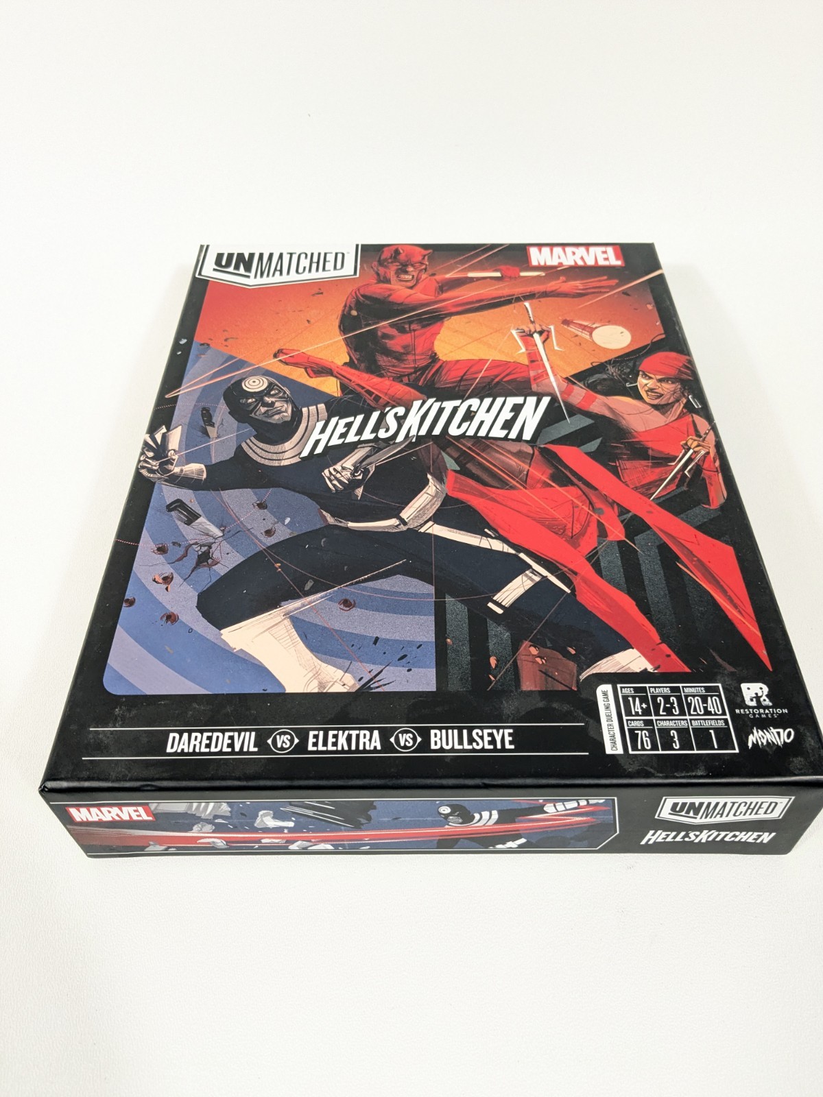 Box Only! Unmatched Marvel Hell’s Kitchen Box Only! + Insert Great Art!