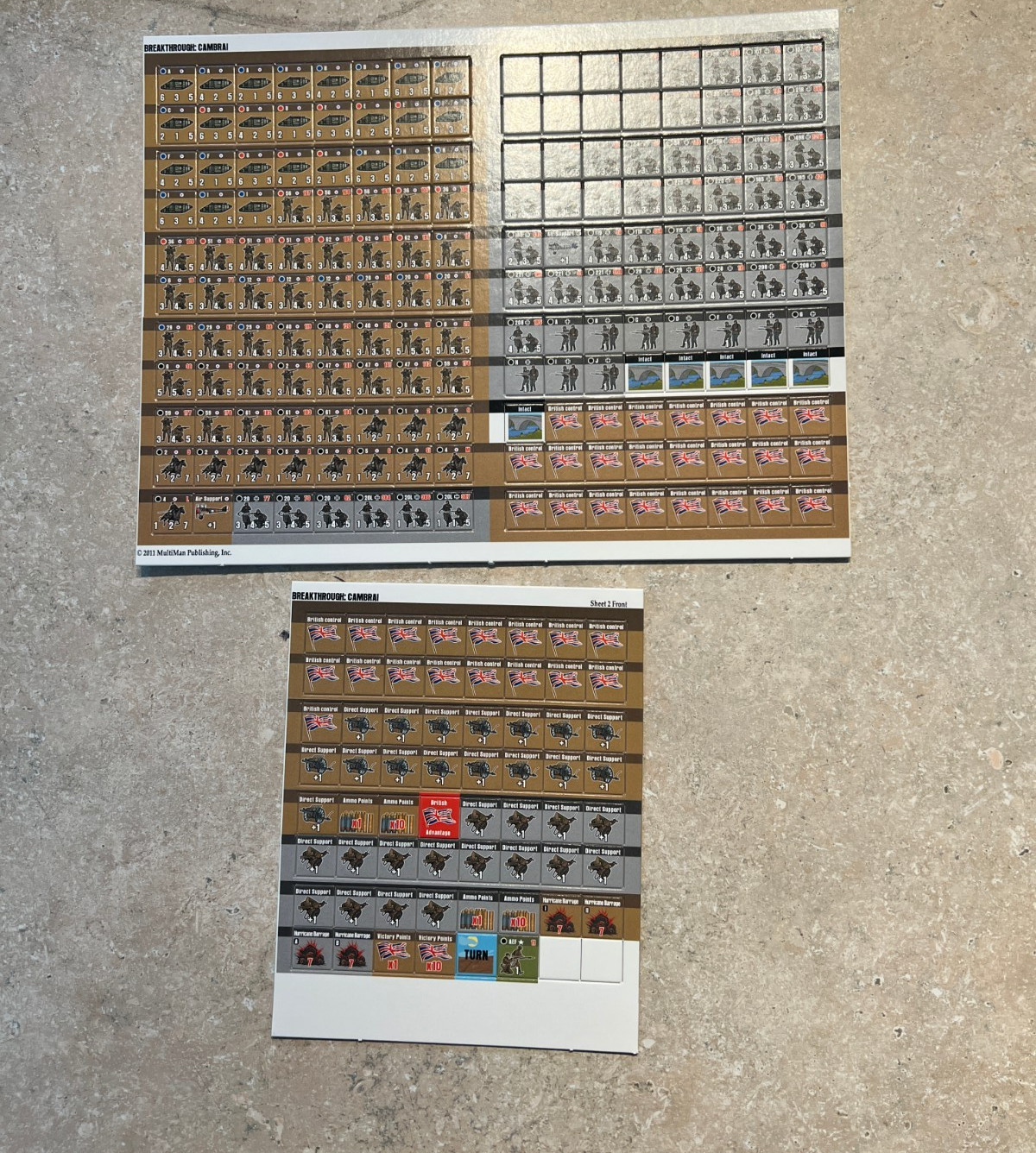Breakthrough: Cambrai MMP Multi Man Publishing New Unpunched