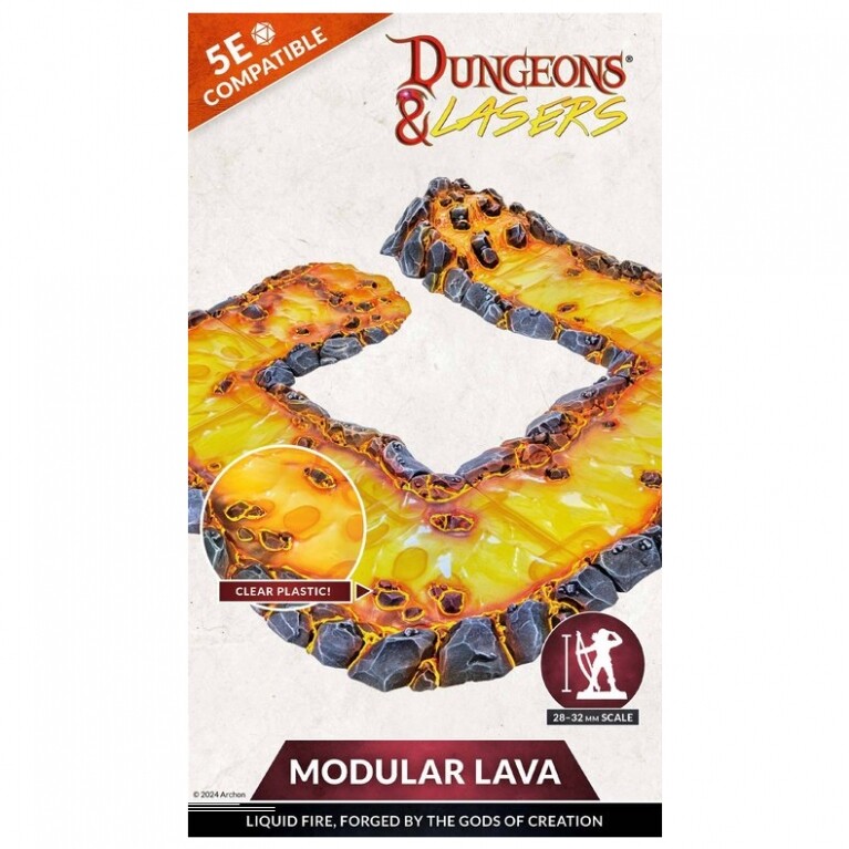 Dungeons and Lasers – Modular Lava