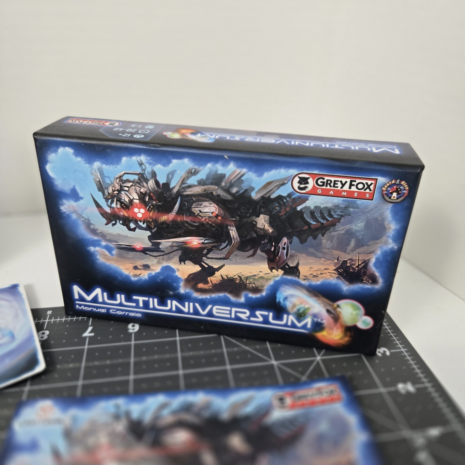 Multiversum Board Game Grey Fox Games Complete CIB Strategy Sci-Fi 1-5 Players