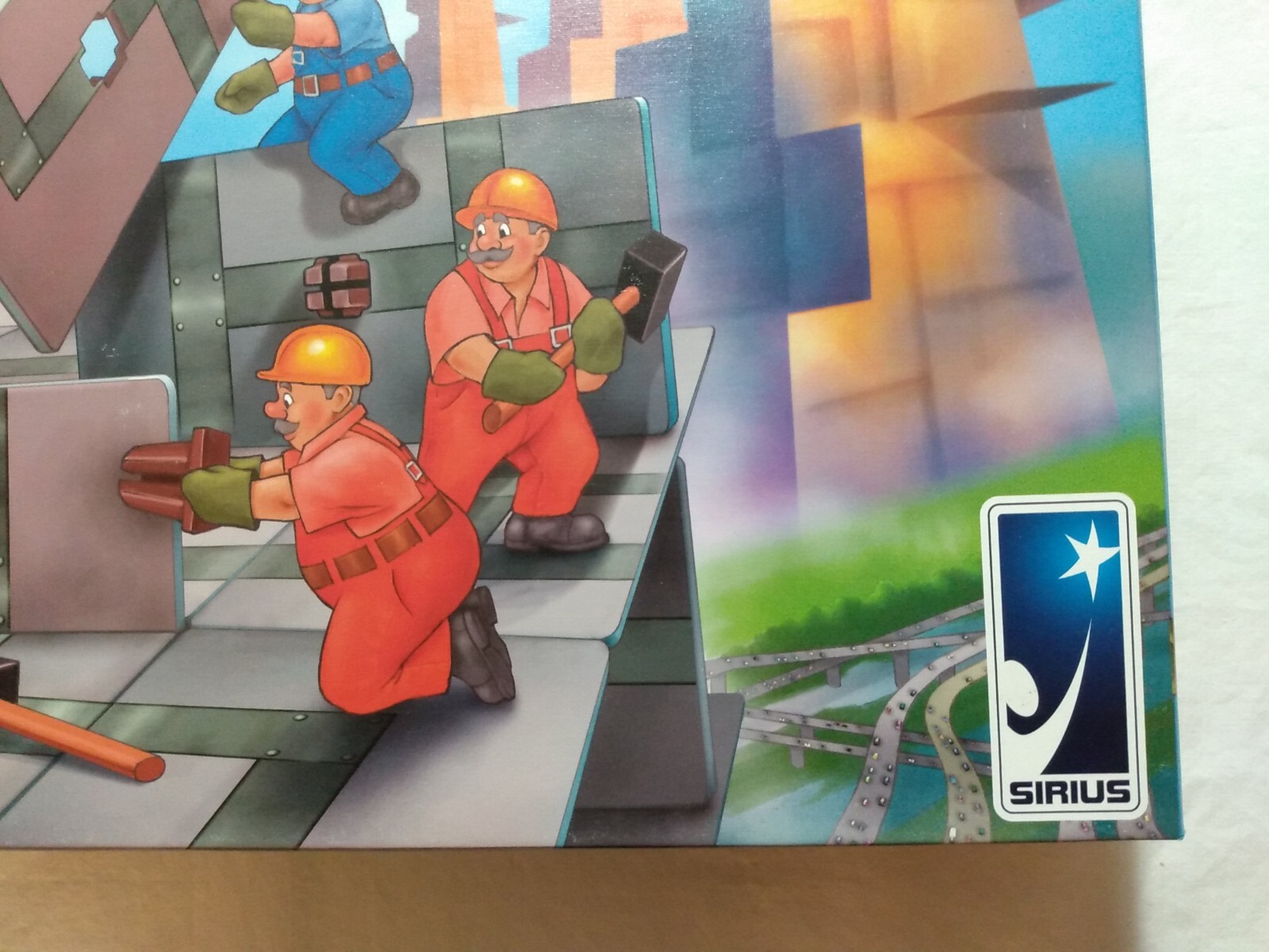 Game Skyscrapers Sirius Building & Blocking 2-4 play Ages 8 Up Mainini Boelinger