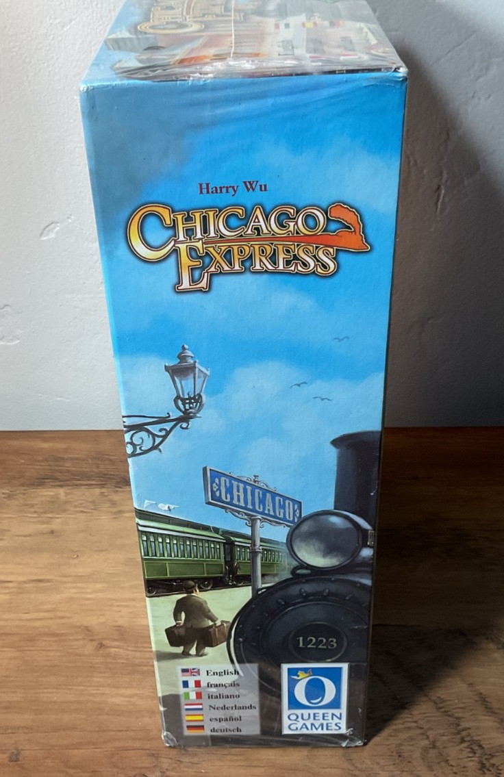 Queen Games Harry Wu Chicago Express Board Game Sealed New in Box 2008