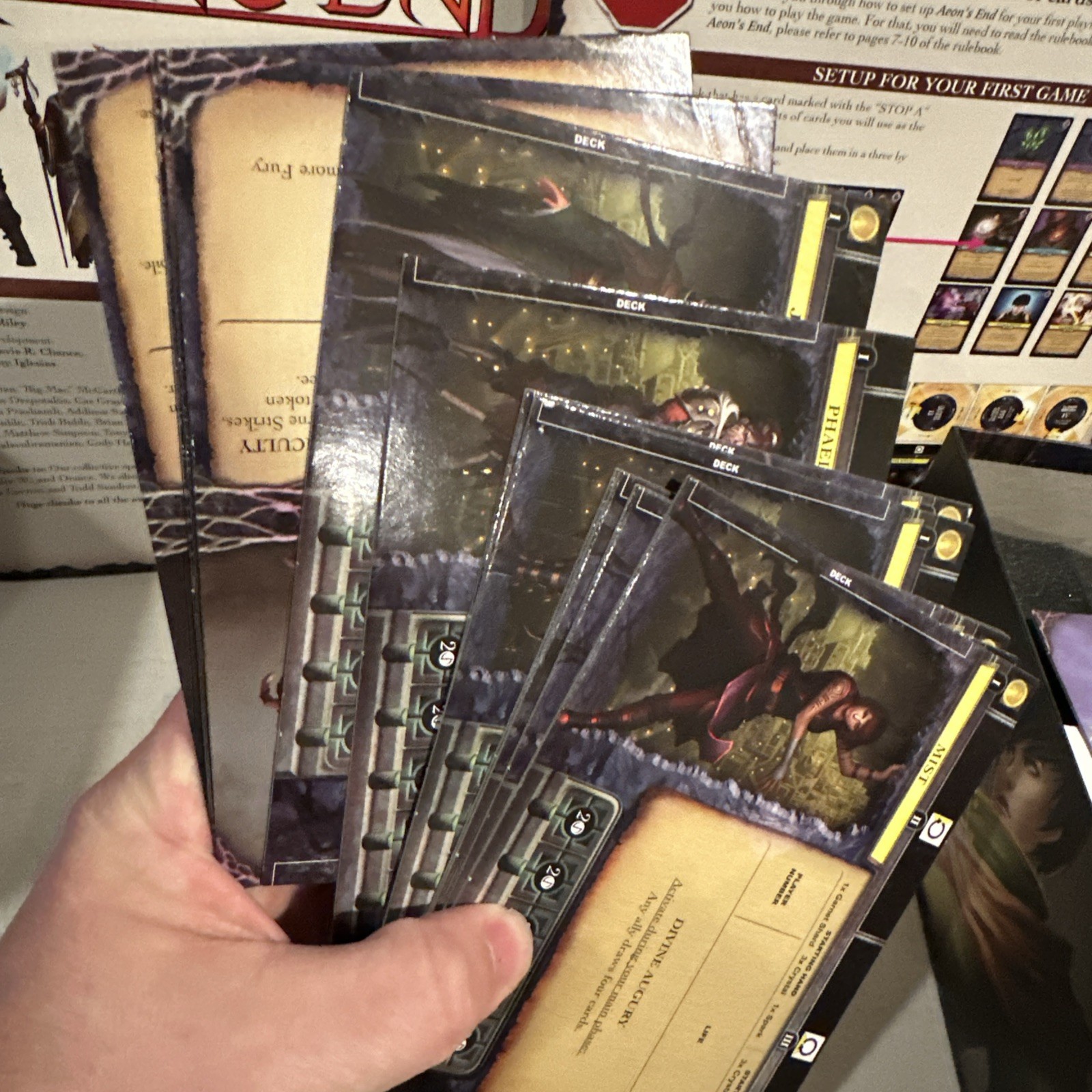 Aeon’s End – Indie Boards & Cards Action Phase Game *Barely Used*