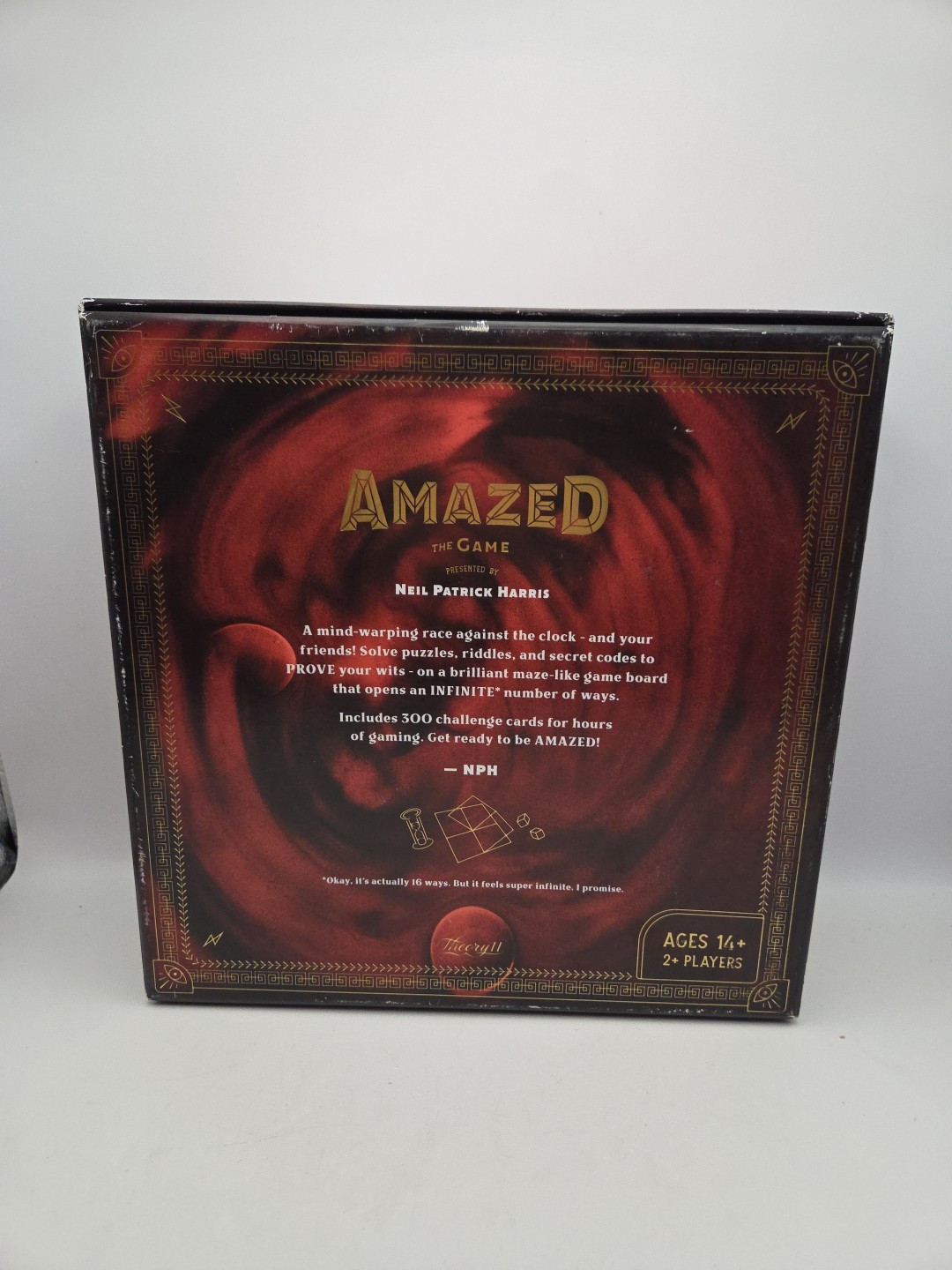 Amazed the Game Theory11 2018 Neil Patrick Harris Puzzles Missing Dice