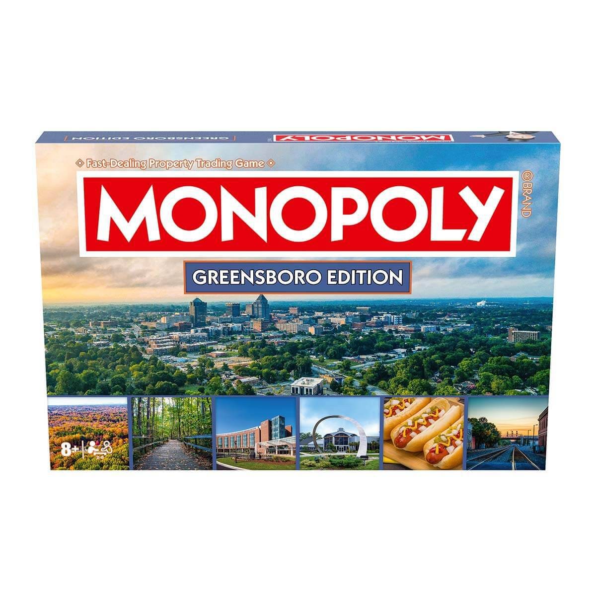 Greensboro, NC Monopoly Board Game