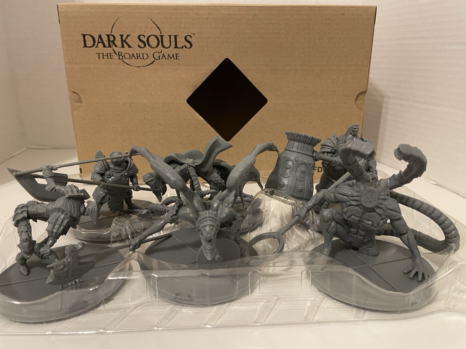 STEAMFORGED GAMES DARK SOULS THE BOARD GAME CORE SET COMPLETED EXCELLENT USED