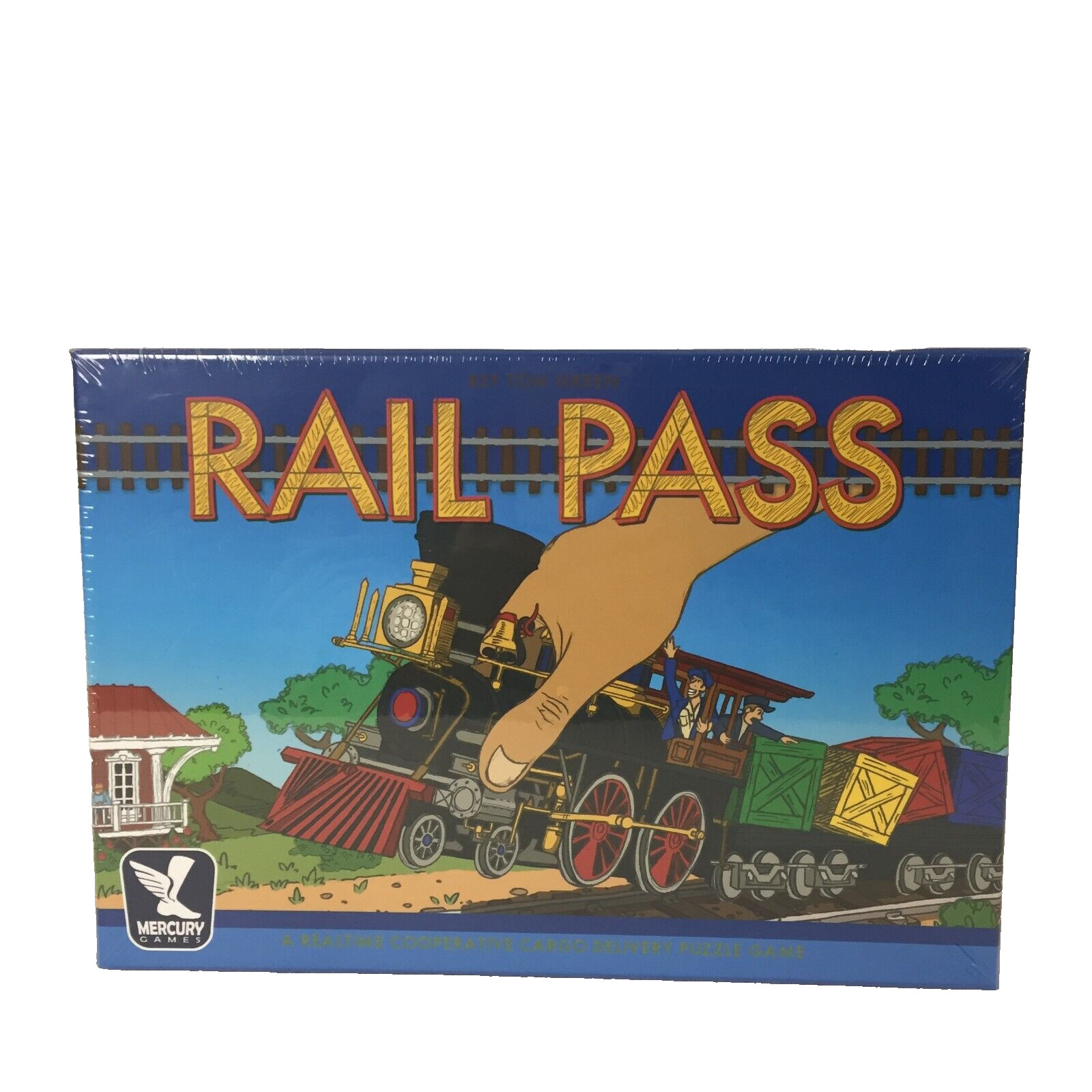 Rail Pass Game A Realtime Cooperative Cargo Delivery Mercury Games NEW Sealed