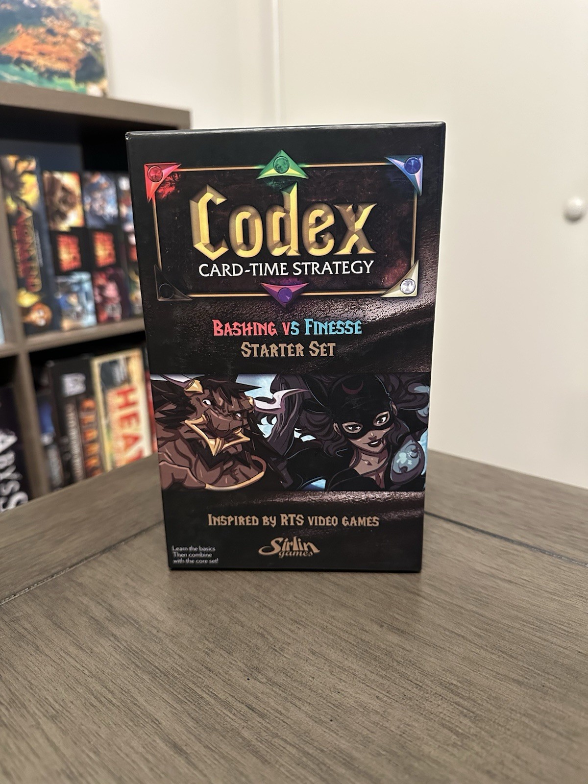 Codex Card Time Strategy Bashing v Finesse Starter Set Board Game Complete 2016