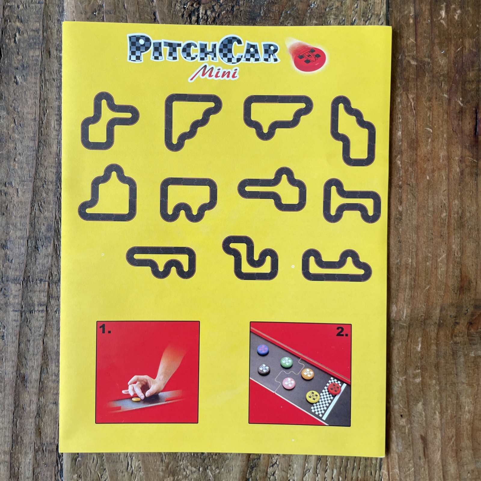 PitchCar Mini Board Game. 100% Complete. 2003 Ferti. Excellent Condition.