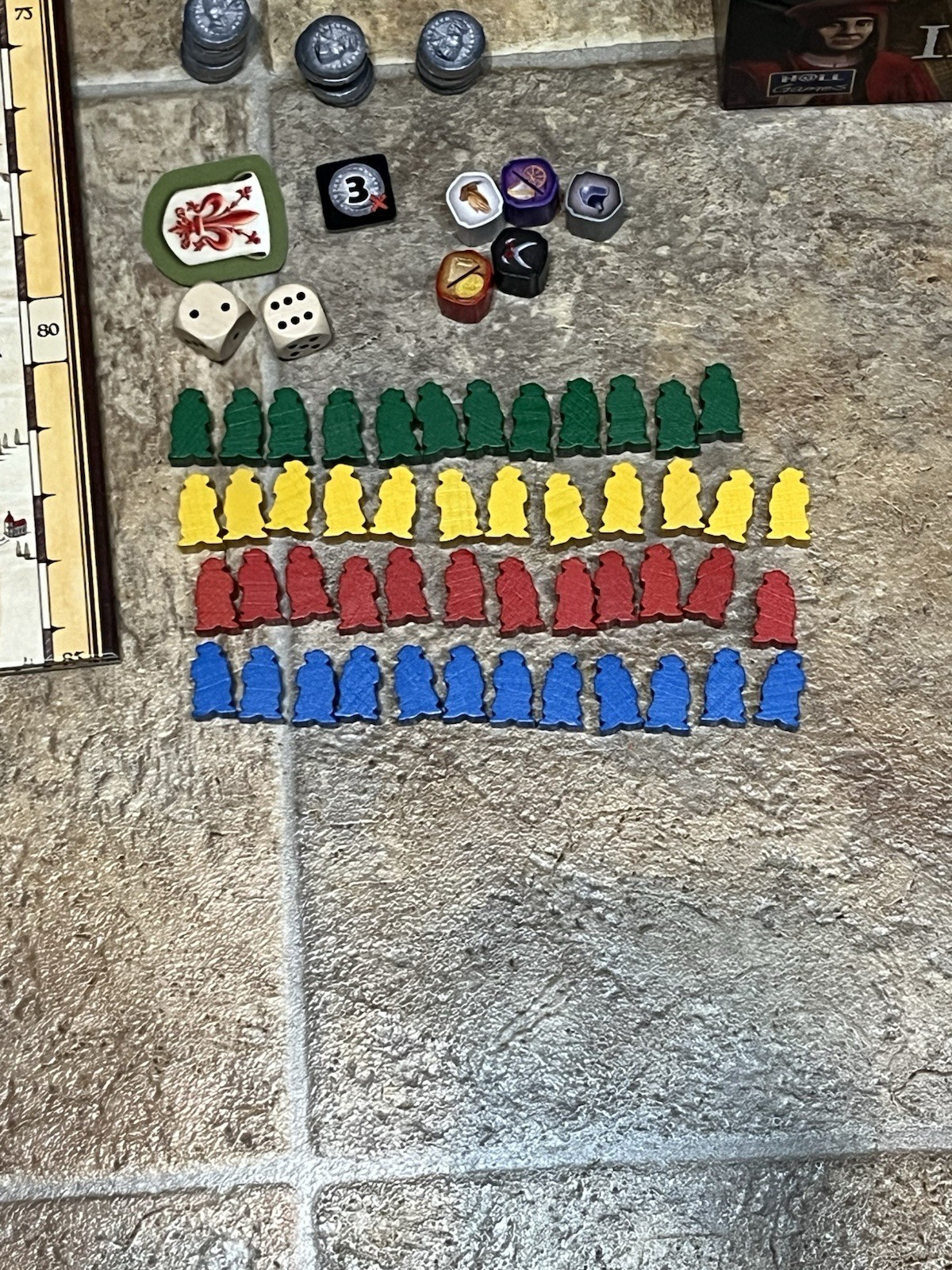 TMG IL Vecchio Medieval Strategy Board Game Complete 2+ Players 10+ 2012