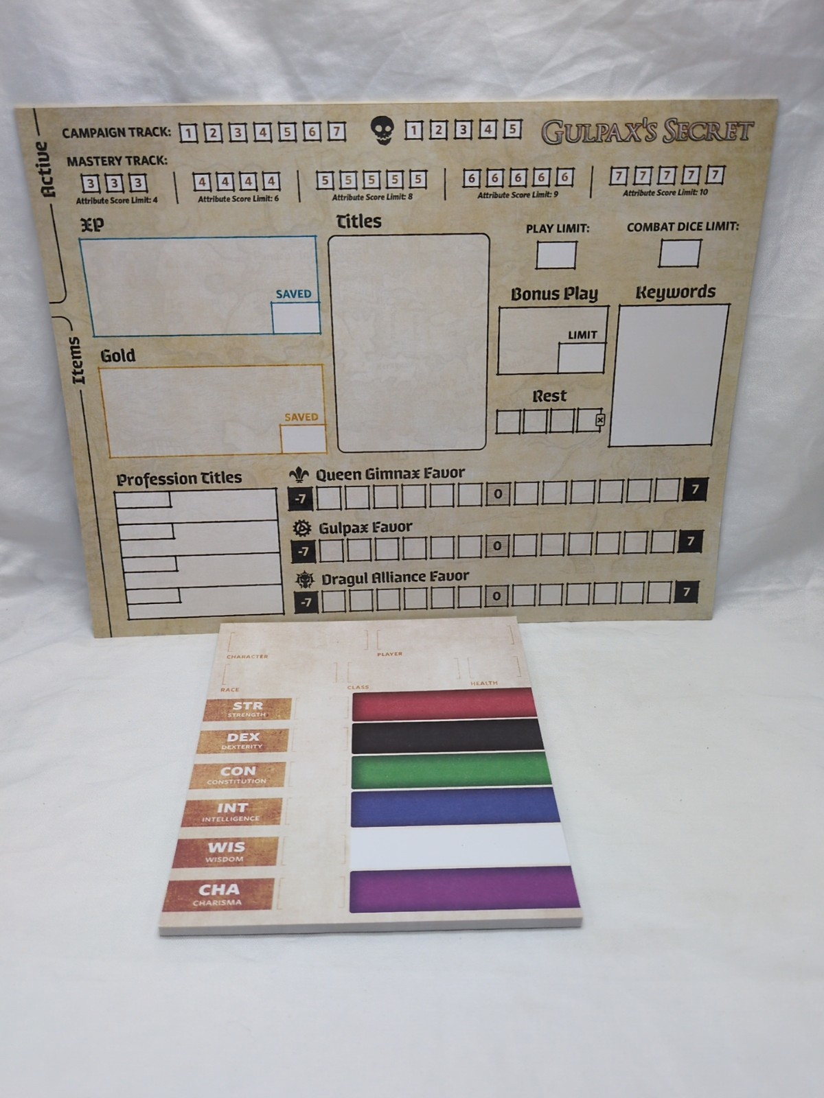 Roll Player Adventures Gulpax’s Secret Campaign Logs And Character Logs
