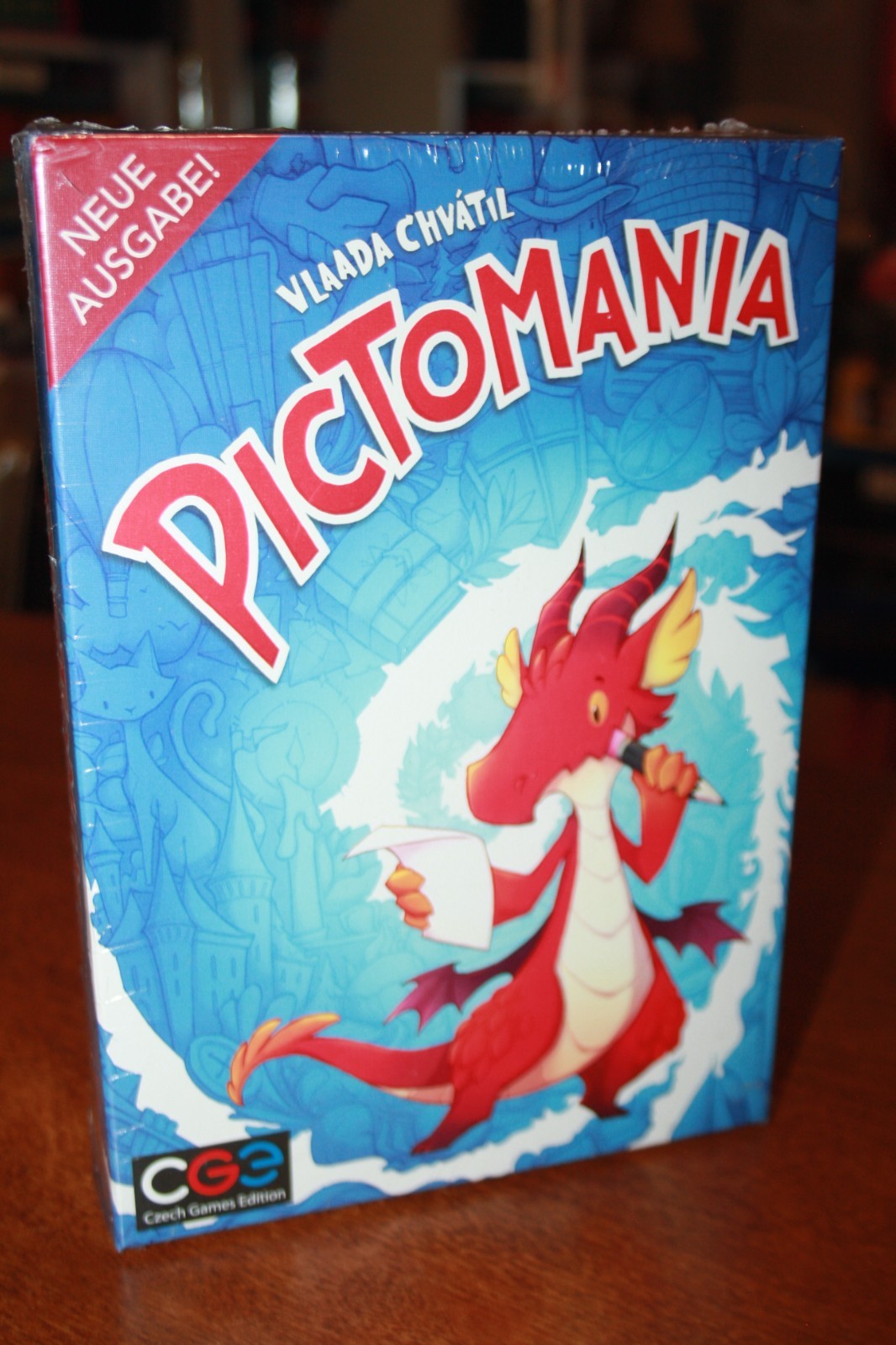 Pictomania Game – Description on Back in German, not sure if game is in English