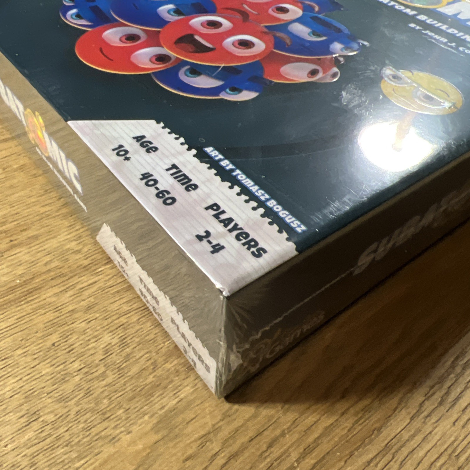 Subatomic An Atom Building Game Genius Board games STEM Collector’s Edition New