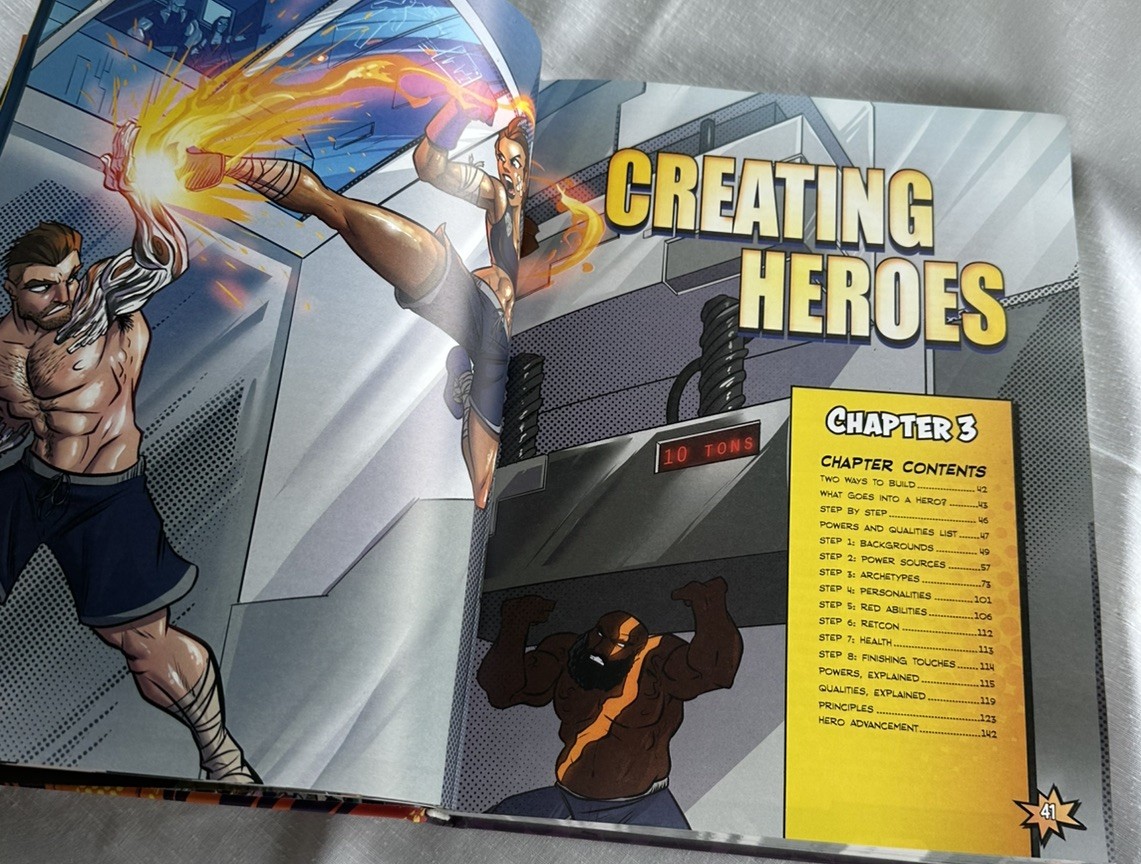 Greater Than Games RPG Book Sentinel Comics Core Rule Book 2020 431 Pages