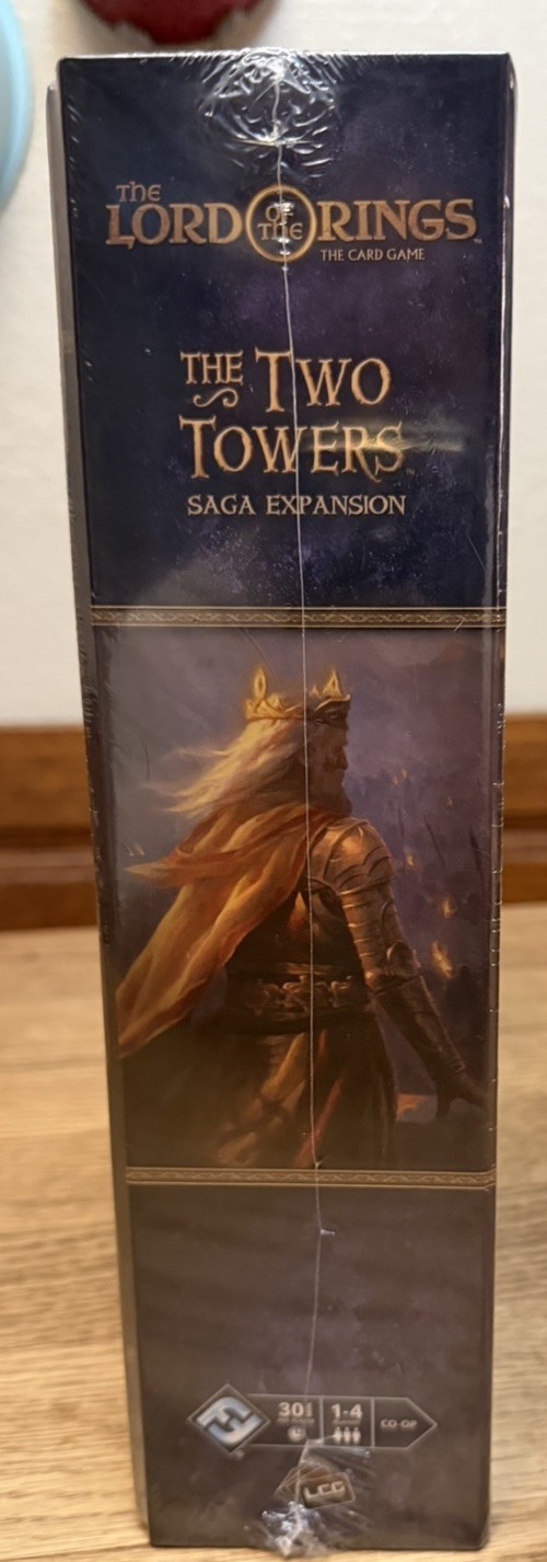 LOTR LCG The Two Towers Saga Expansion Lord of the Rings New Sealed