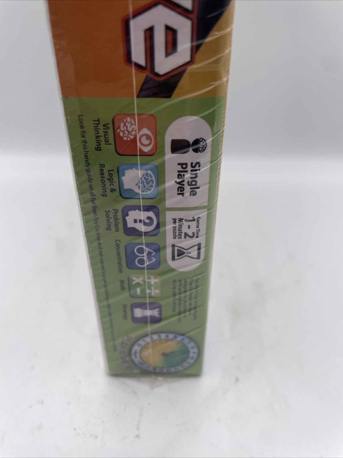 Fat Brain Toys Boardgame Hex Hive Box 40 Challenges Ages 8+ New Sealed!
