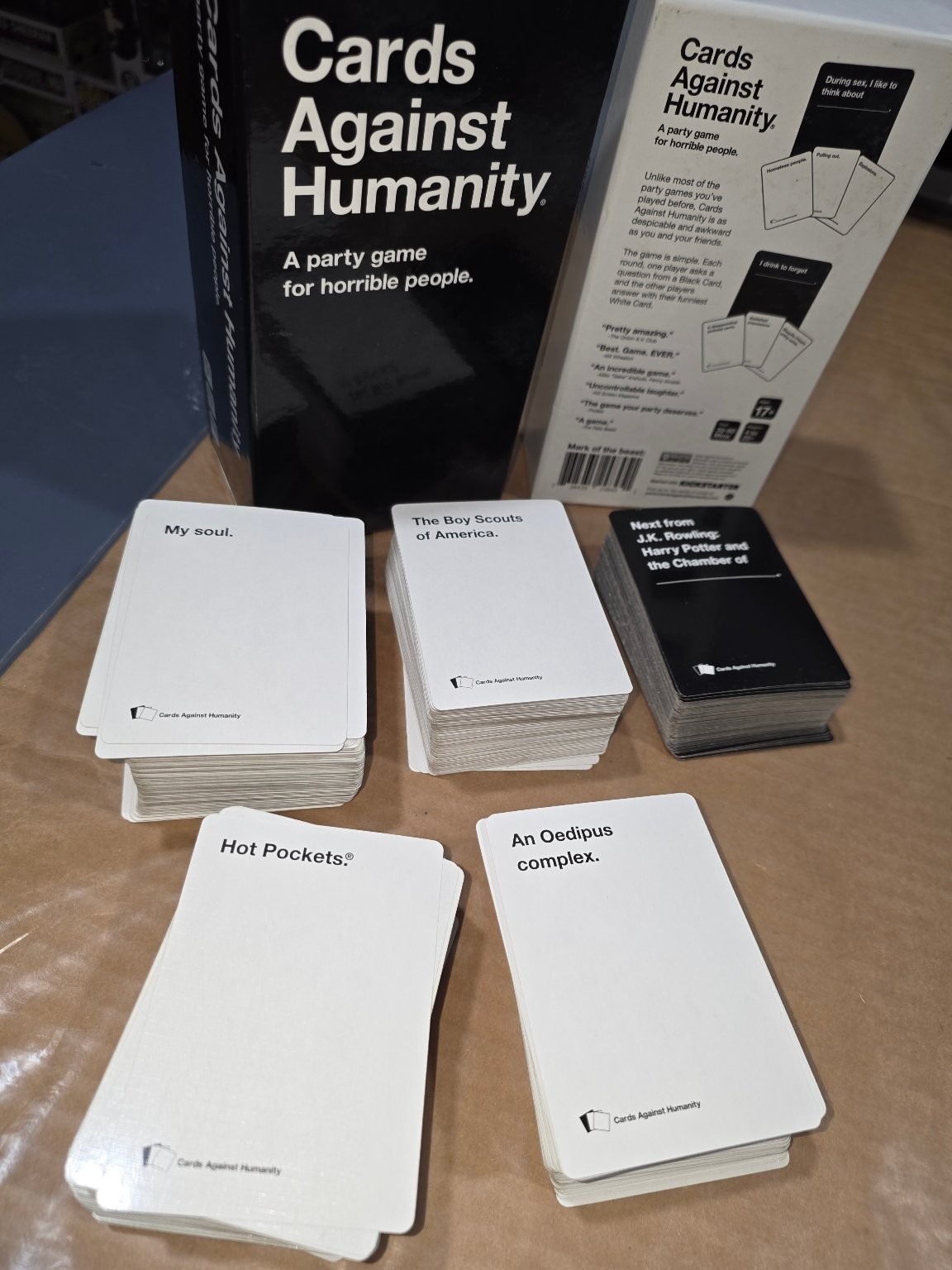 Cards Against Humanity LLC Party Card Game 4-20+ Players Ages 17+ Adult Humor