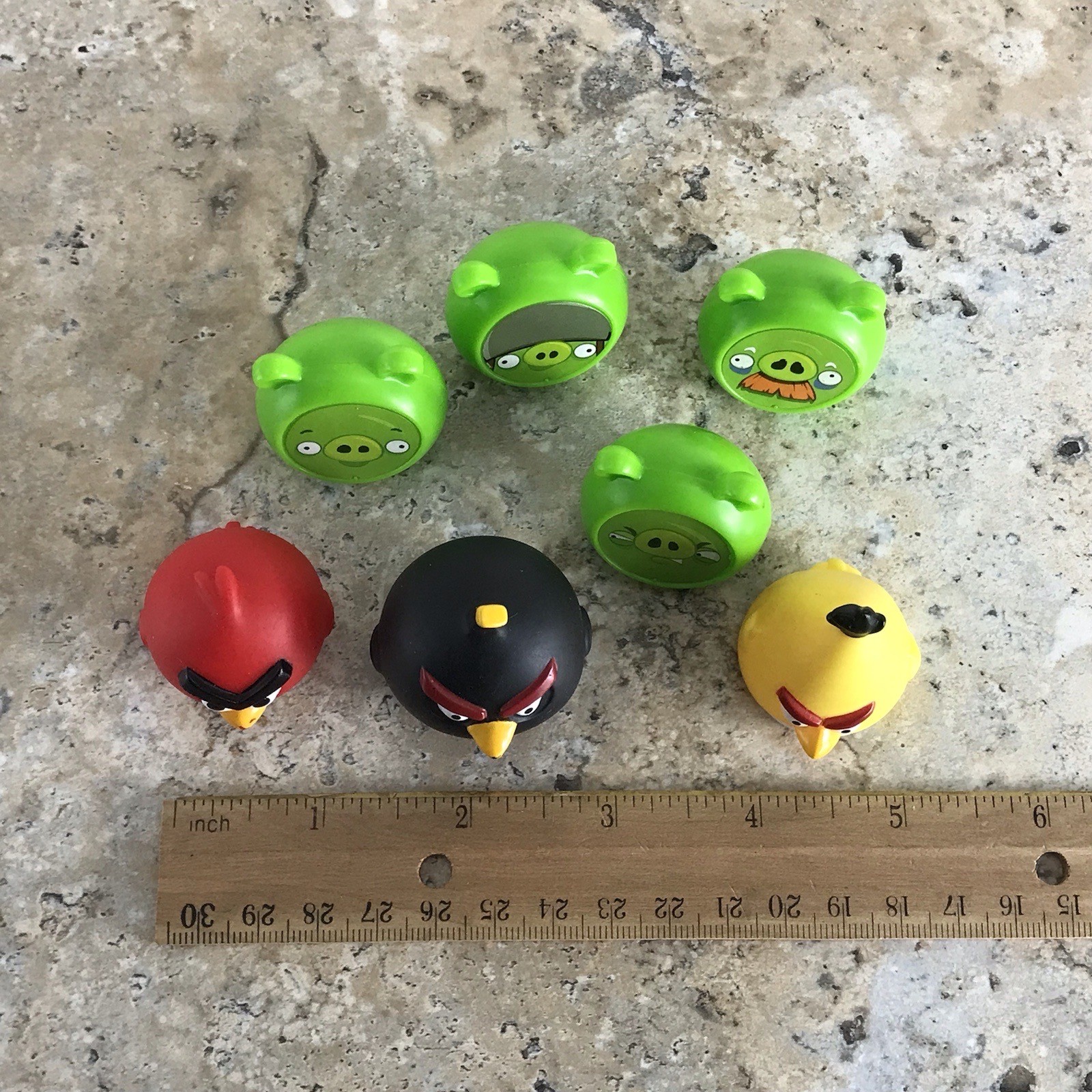 ANGRY BIRDS KNOCK ON WOOD REPLACEMENT PIECES – SET OF 7