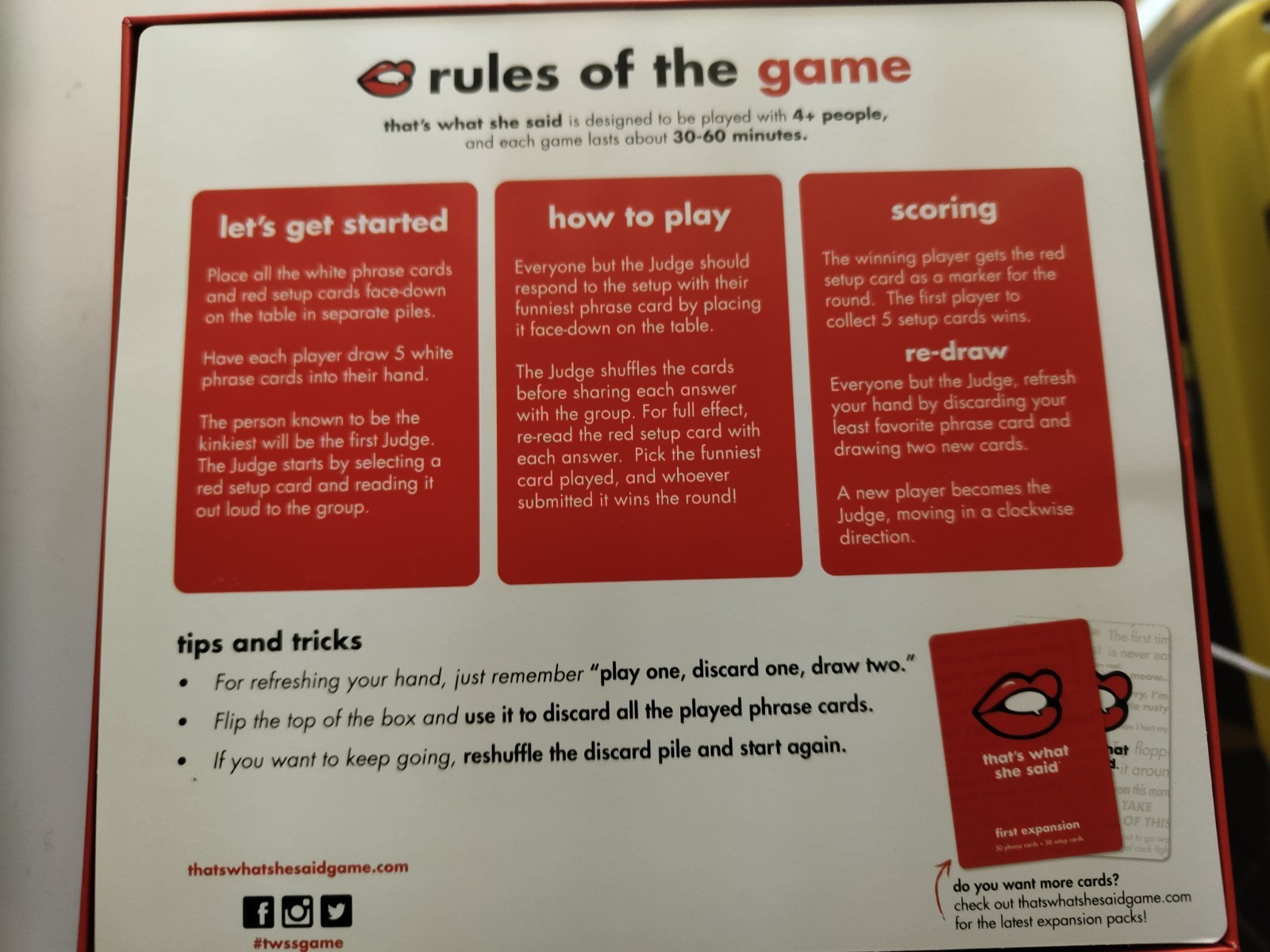 That’s What She Said Game – The Hilariously Twisted Party Game Adults Only New
