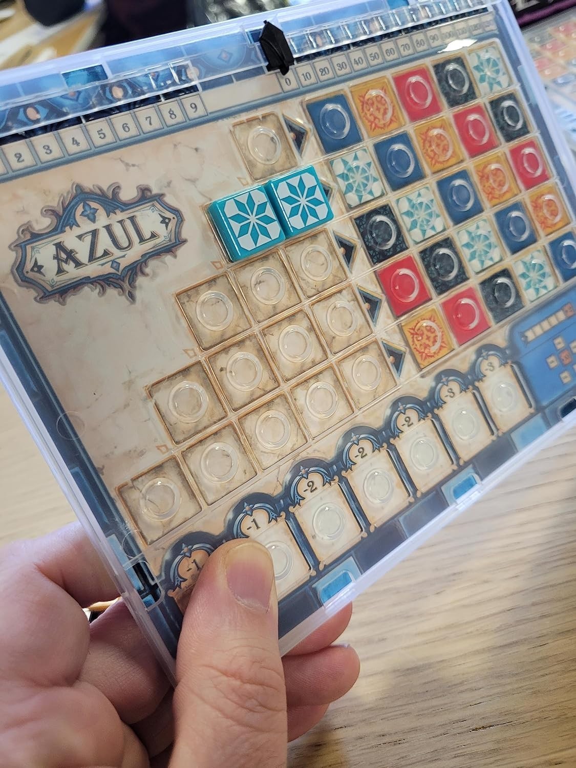 Charming Mini Board Game – Tile Placement Strategy for Family Fun & Travel Play