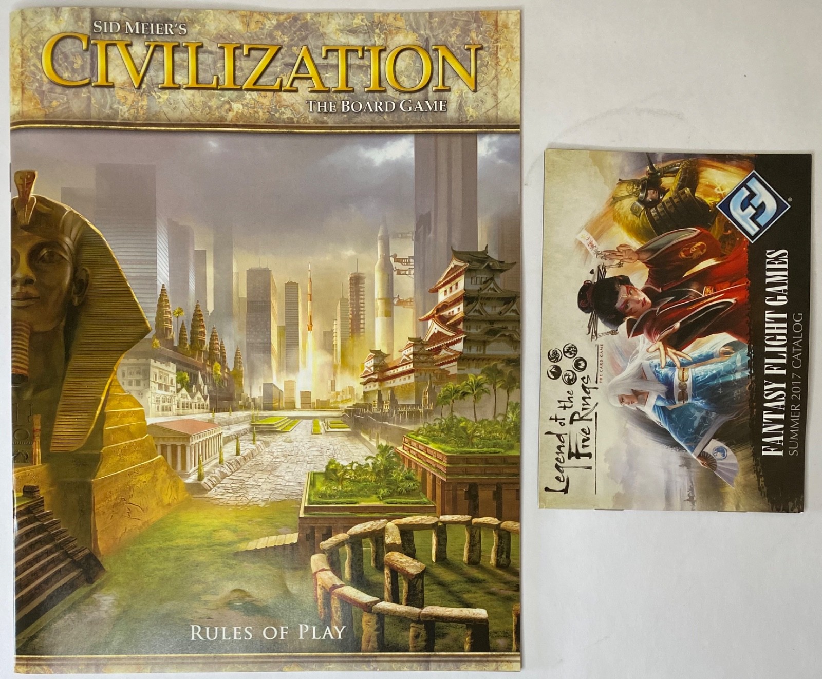 CIVILIZATION BOARD GAME SID MEIER FANTASY FLIGHT ROLE PLAYING