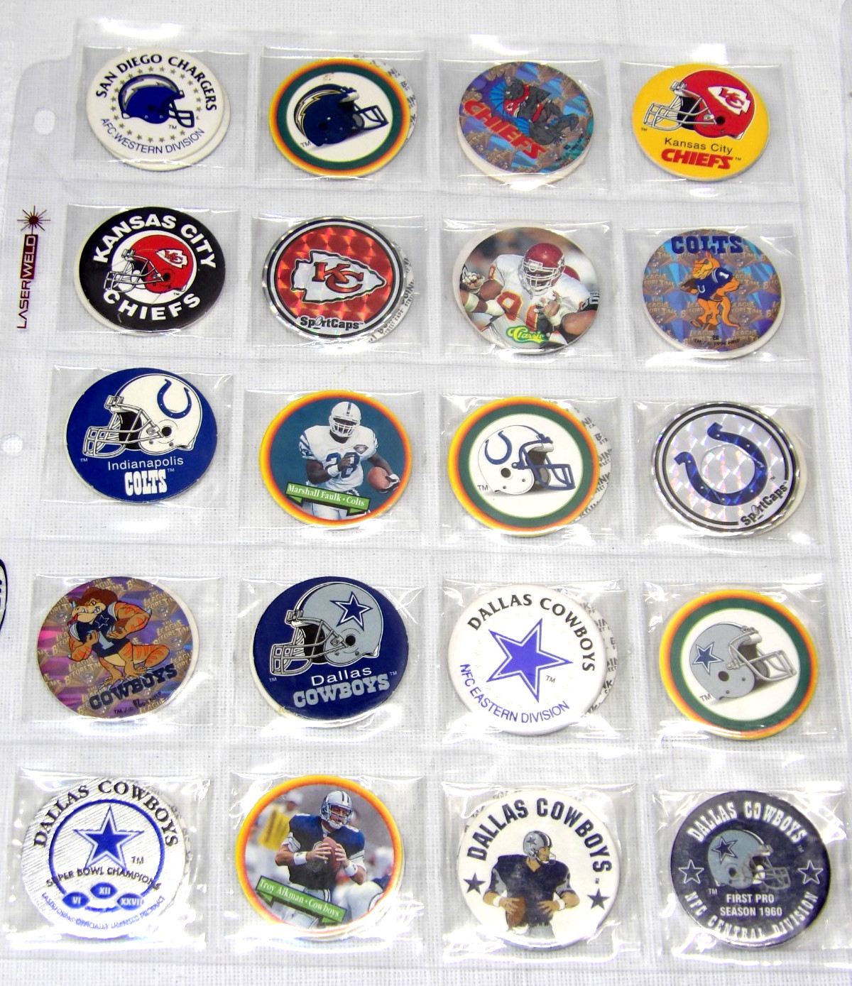 Pogs!• Sports Themed!• 280 Wrapped/Sleeved Pogs!• NFL• NBA• MLB• NHL• FIFA•