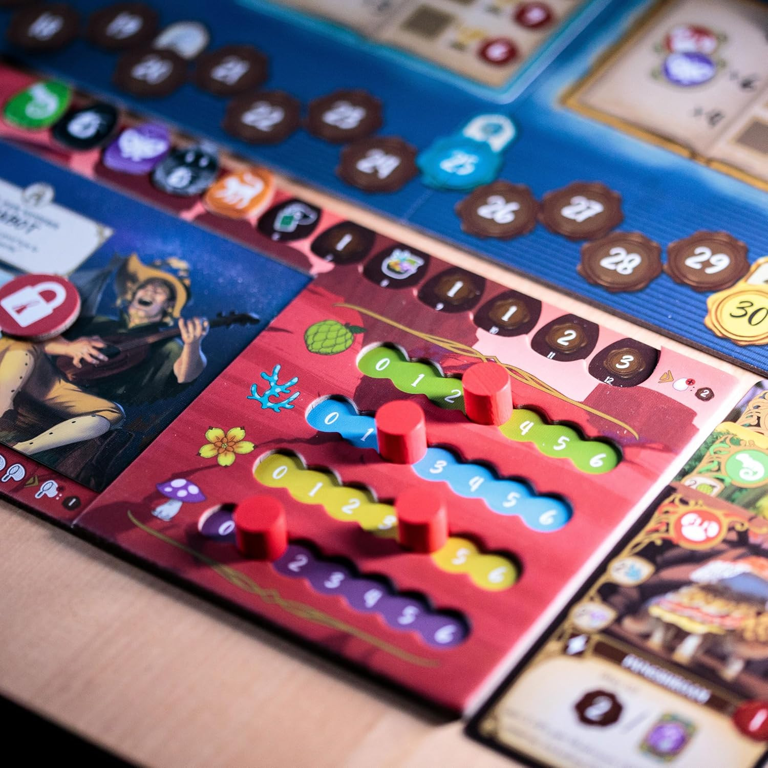 Wondrous Creatures Board Game – Worker-Placement & Tableau Building Strategy Gam