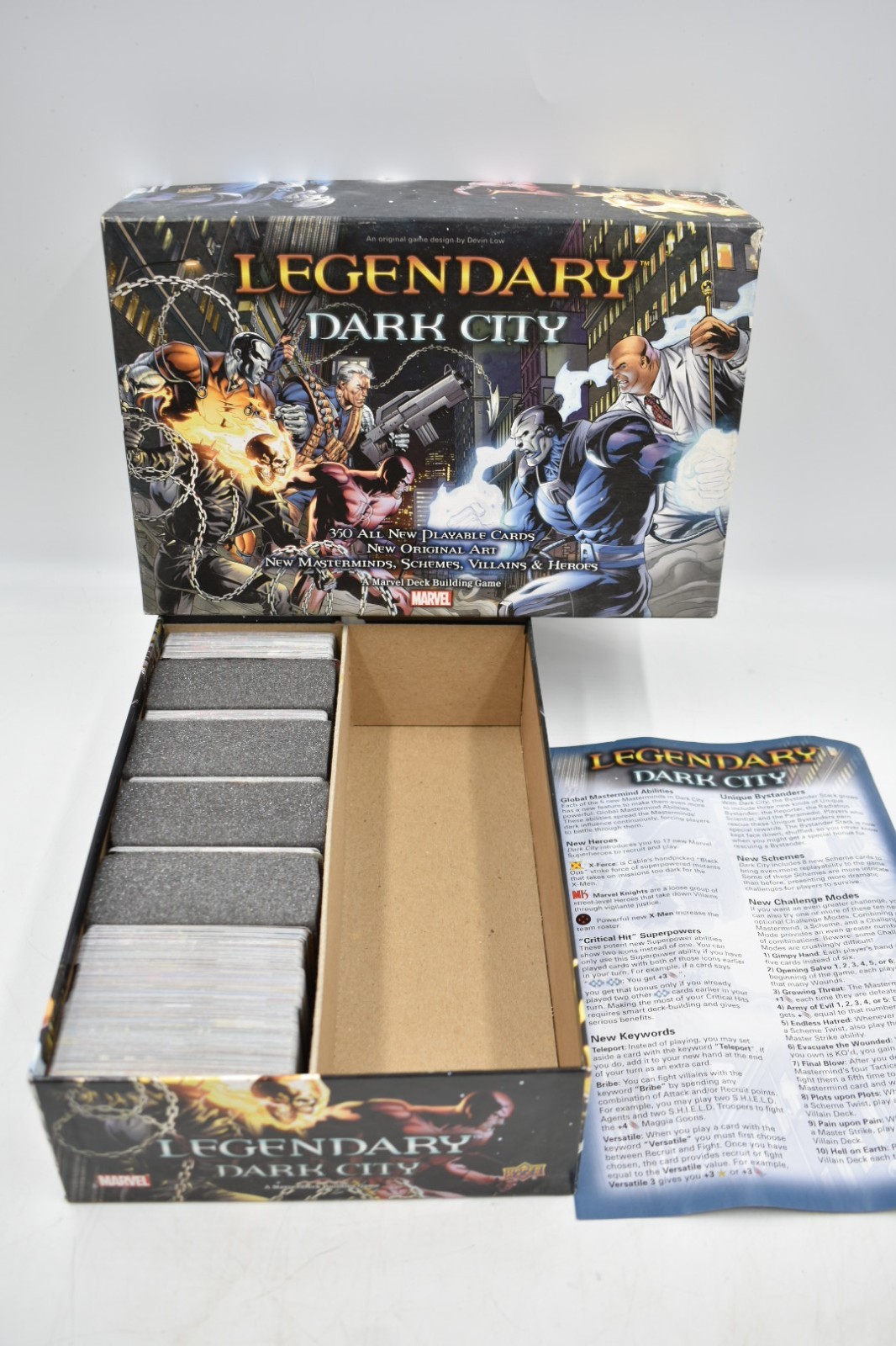 Marvel Legendary: Dark City Deck Building Game 2013 Upper Deck Unsure About Cib