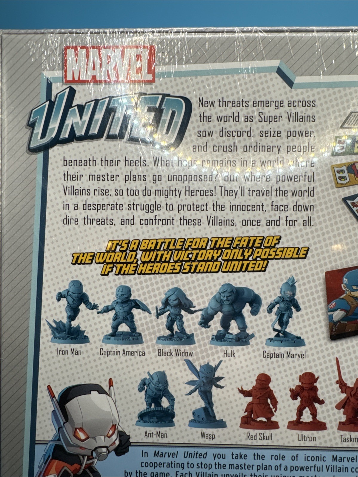 Marvel United Board Game Factory Sealed New Spin Master Games CMON Strategy