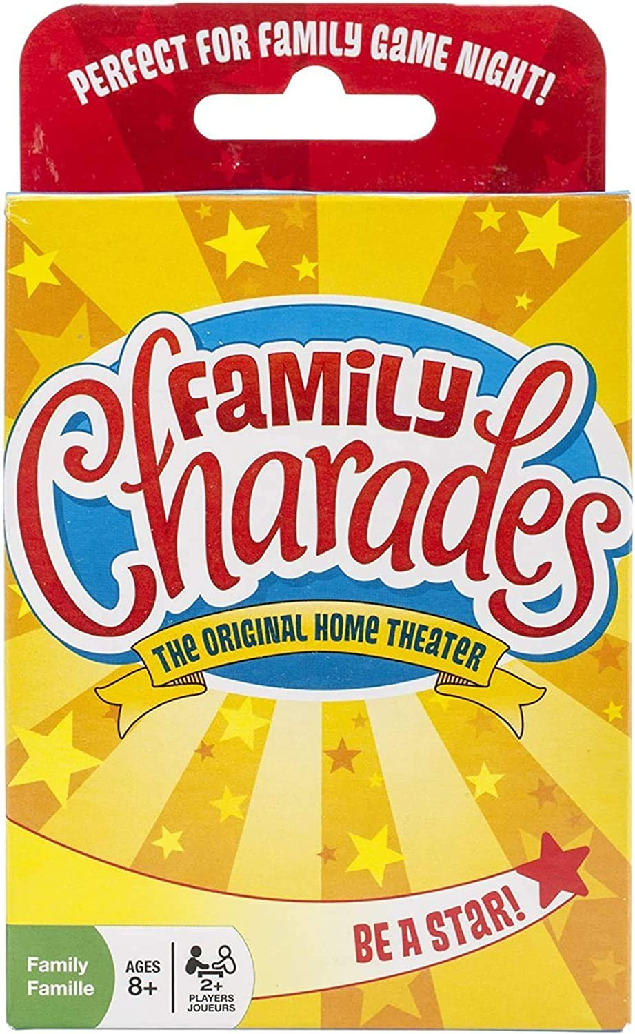 Family Charades Card Game Friendly – Includes Over 300 Charades – Perfect for P
