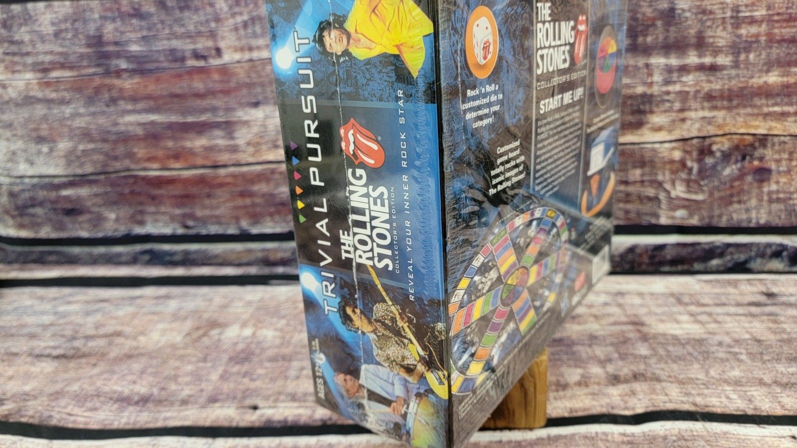 New Trivial Pursuit The Rolling Stones Collector’s Edition Board Game NIB