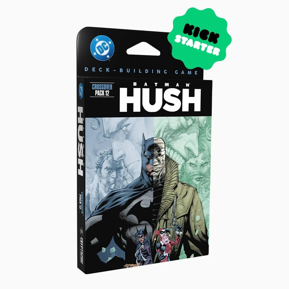 New DC Deck Building Game Hush Kickstarter Expansion with Free Shipping!