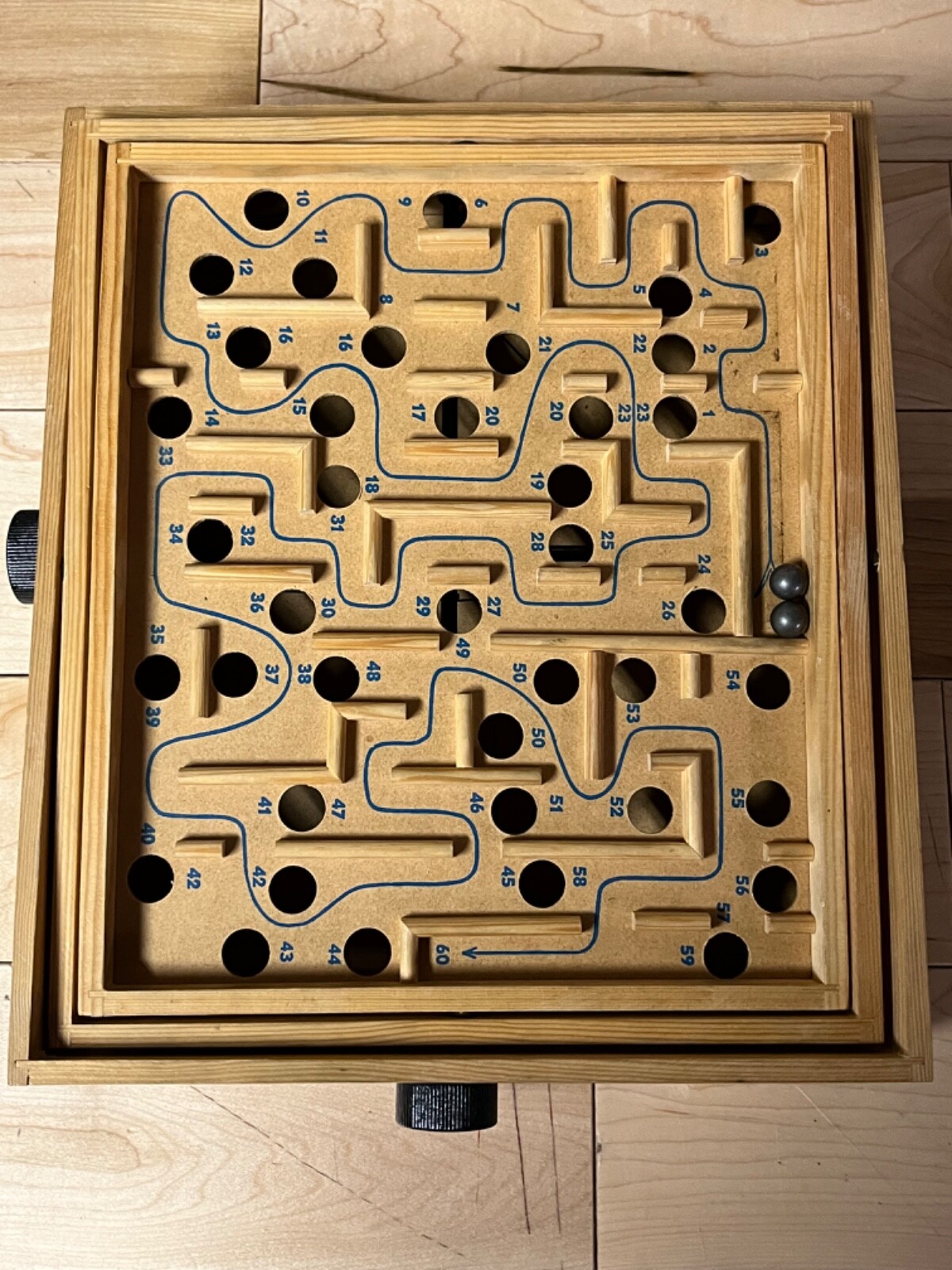 Vintage Brio Labyrint Game 31804 – w/Original Box – 1969 – Labyrinth