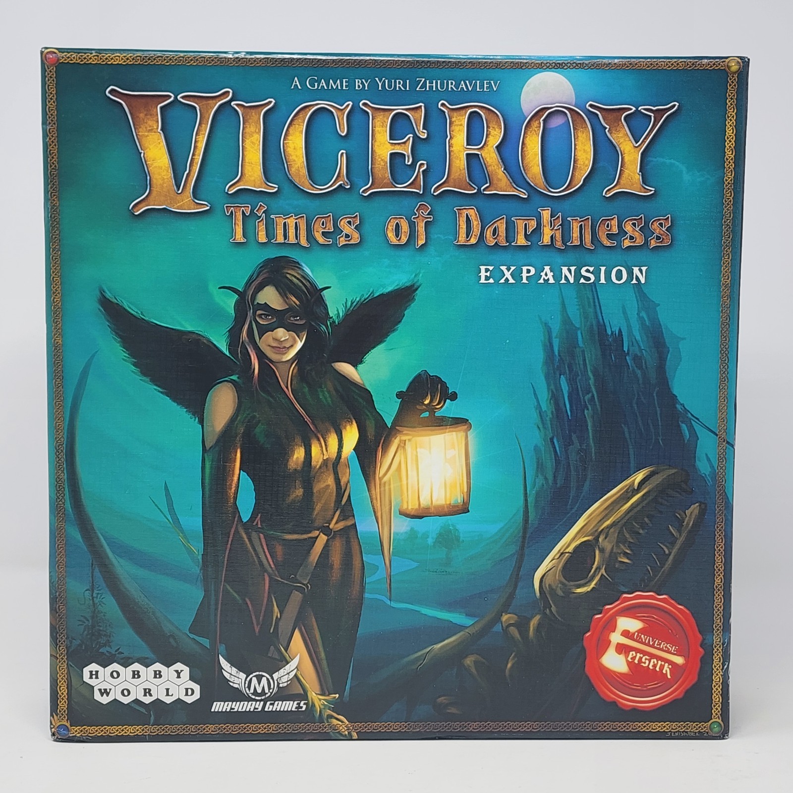 Viceroy + Times of Darkness Exp KS Gemstone Upgrade Sleeves OOP Open Box New