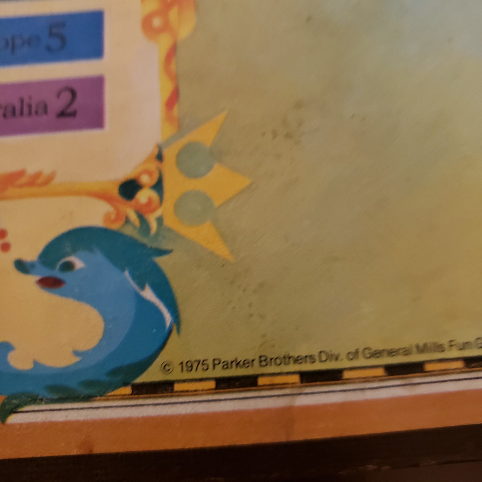 Risk Board Game 1975 Complete.
