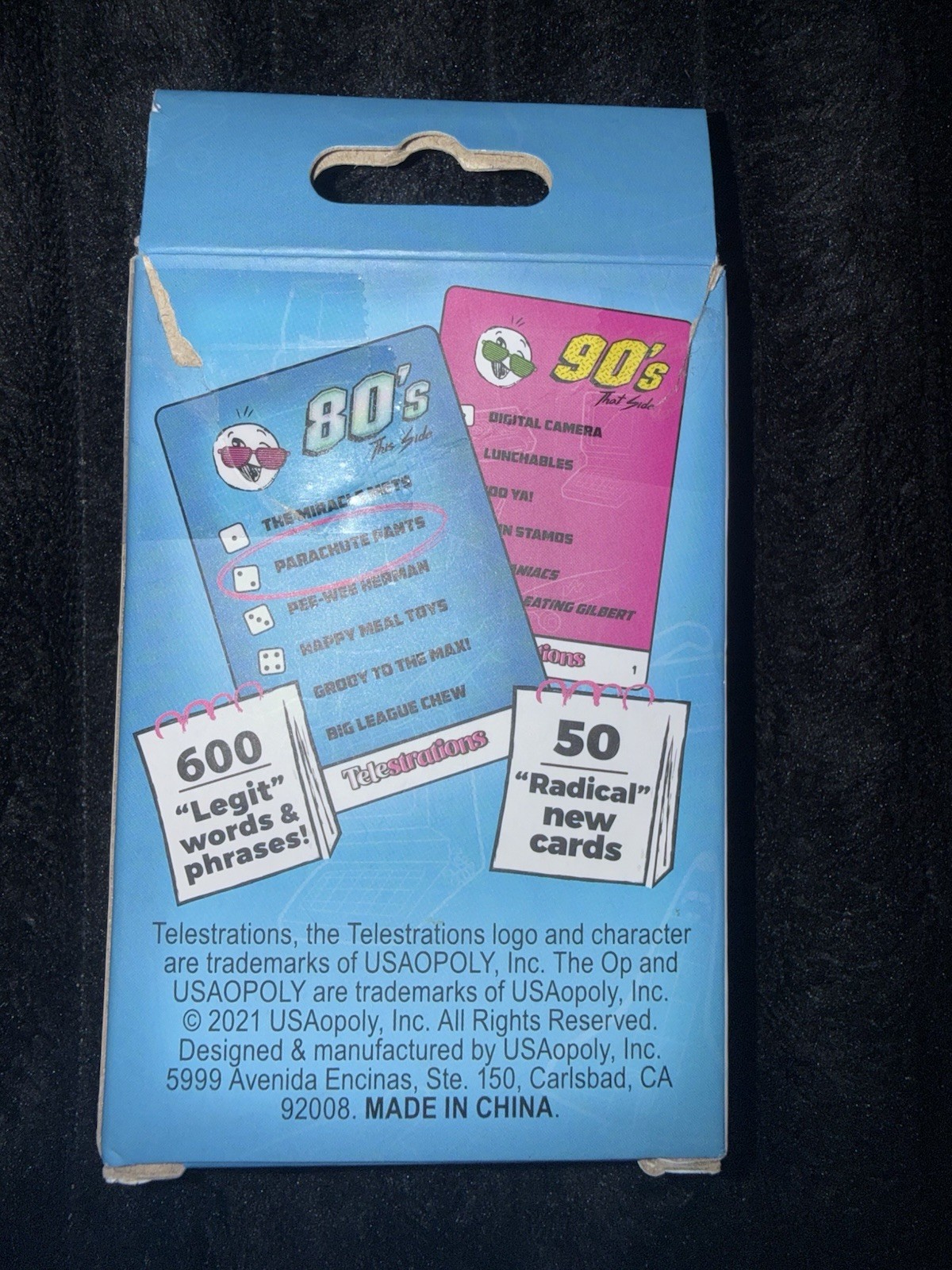 Telestrations 80s/90s Expansion Pack | Featuring 600 Totally Awesome Words