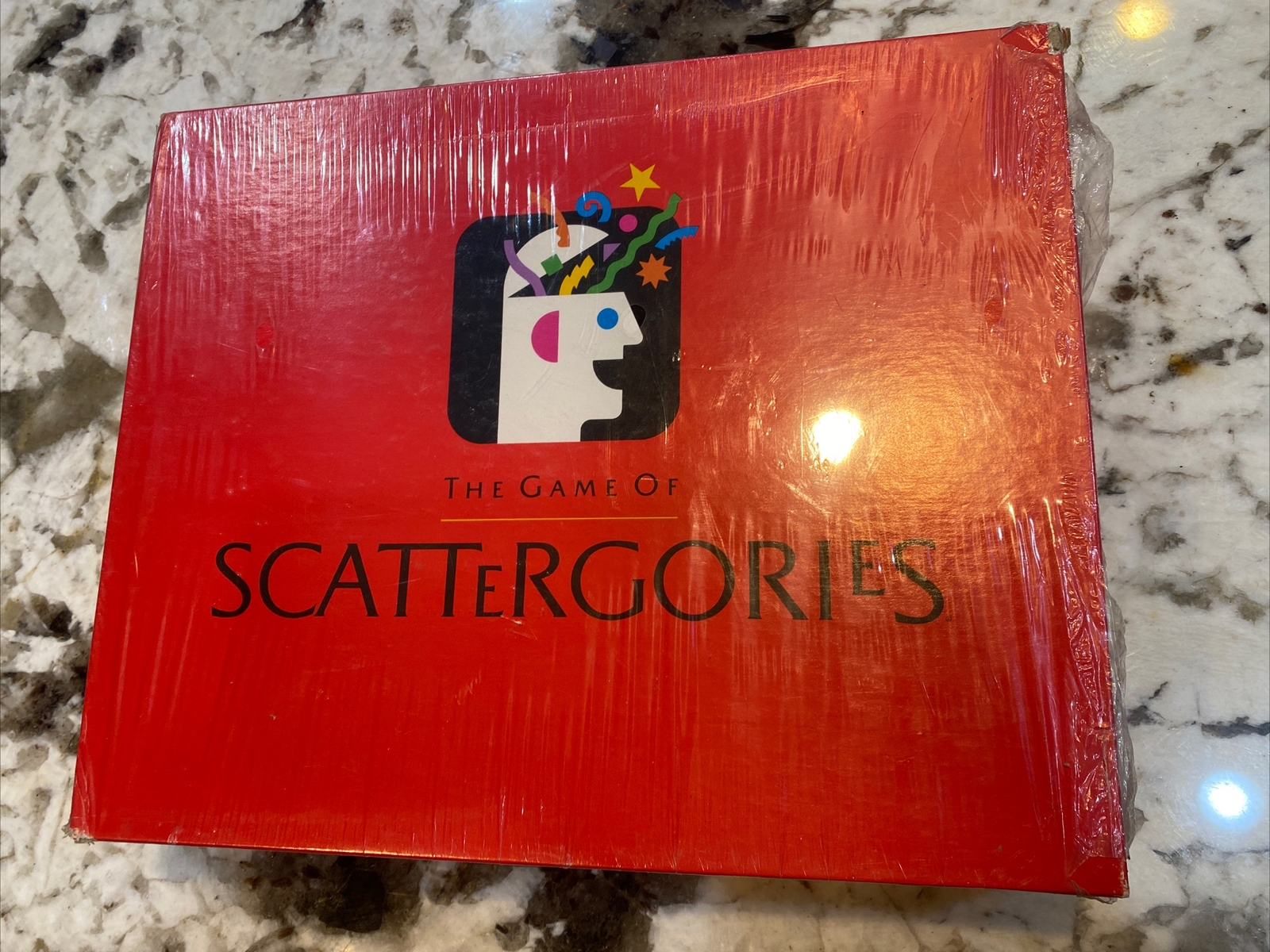 The Game of Scattergories by Hasbro Right Off The Top Of You Head (Sealed, 1997)