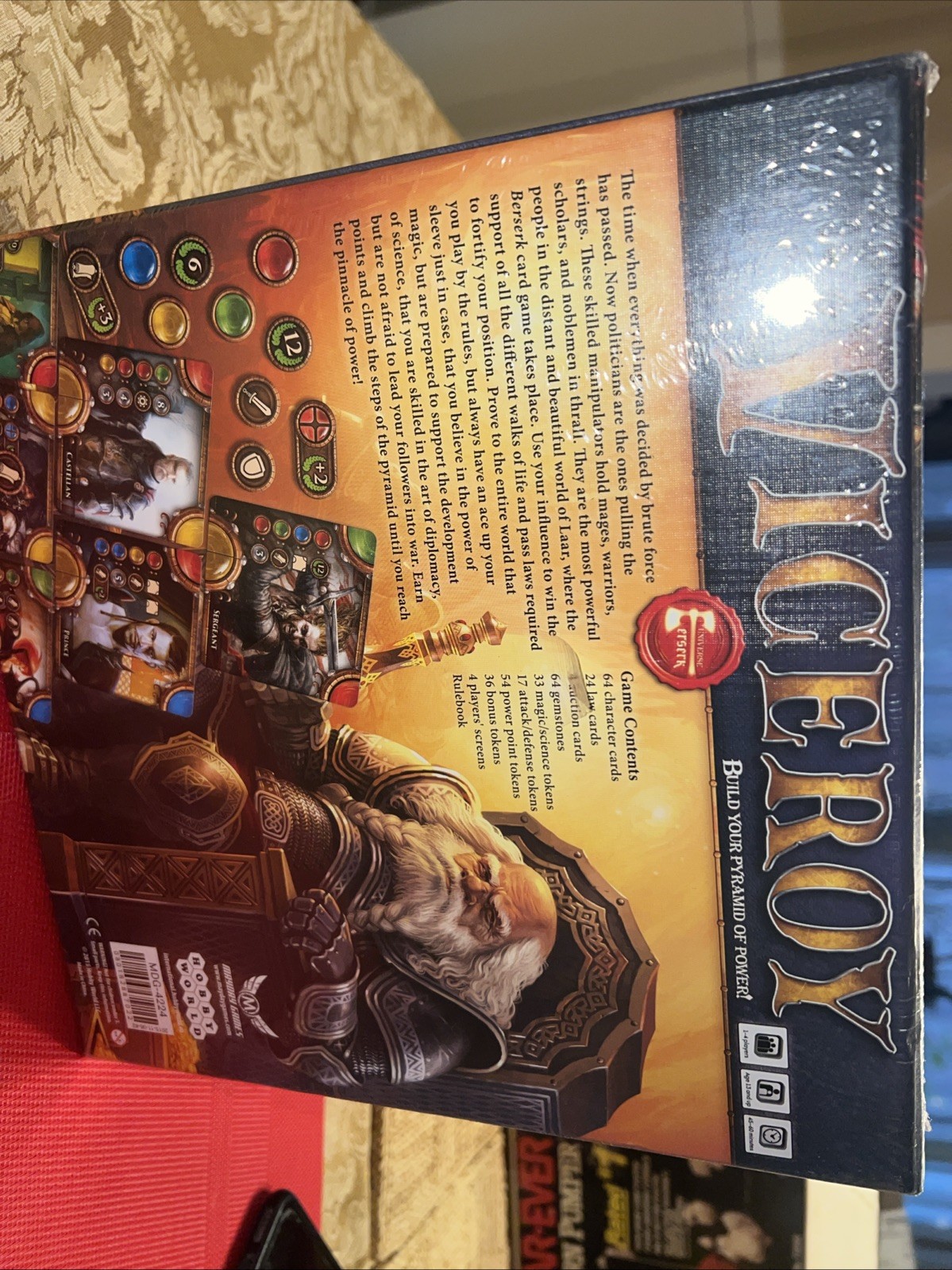 VICEROY Game board by Mayday Games. New and factory sealed.