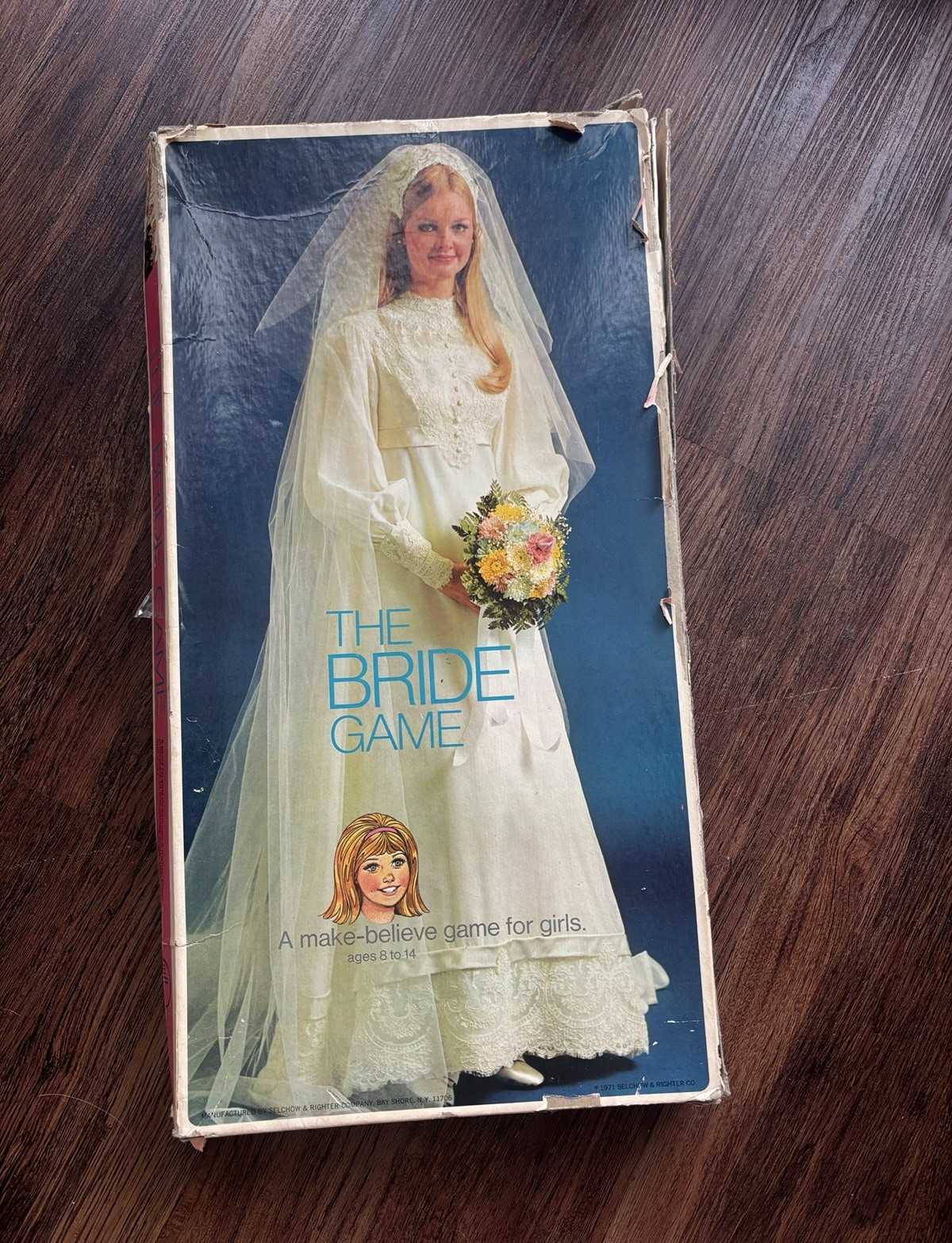 Selchow & Righter The Bride Game No. 30 (1971) Wedding Board Game
