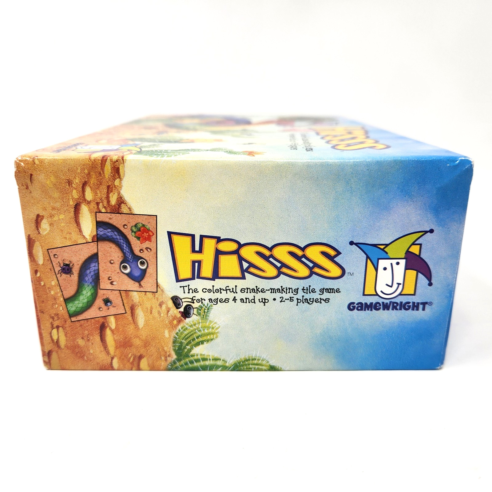 HISSS The Colorful Snake Making Tile Matching Game Gamewright 100% Complete