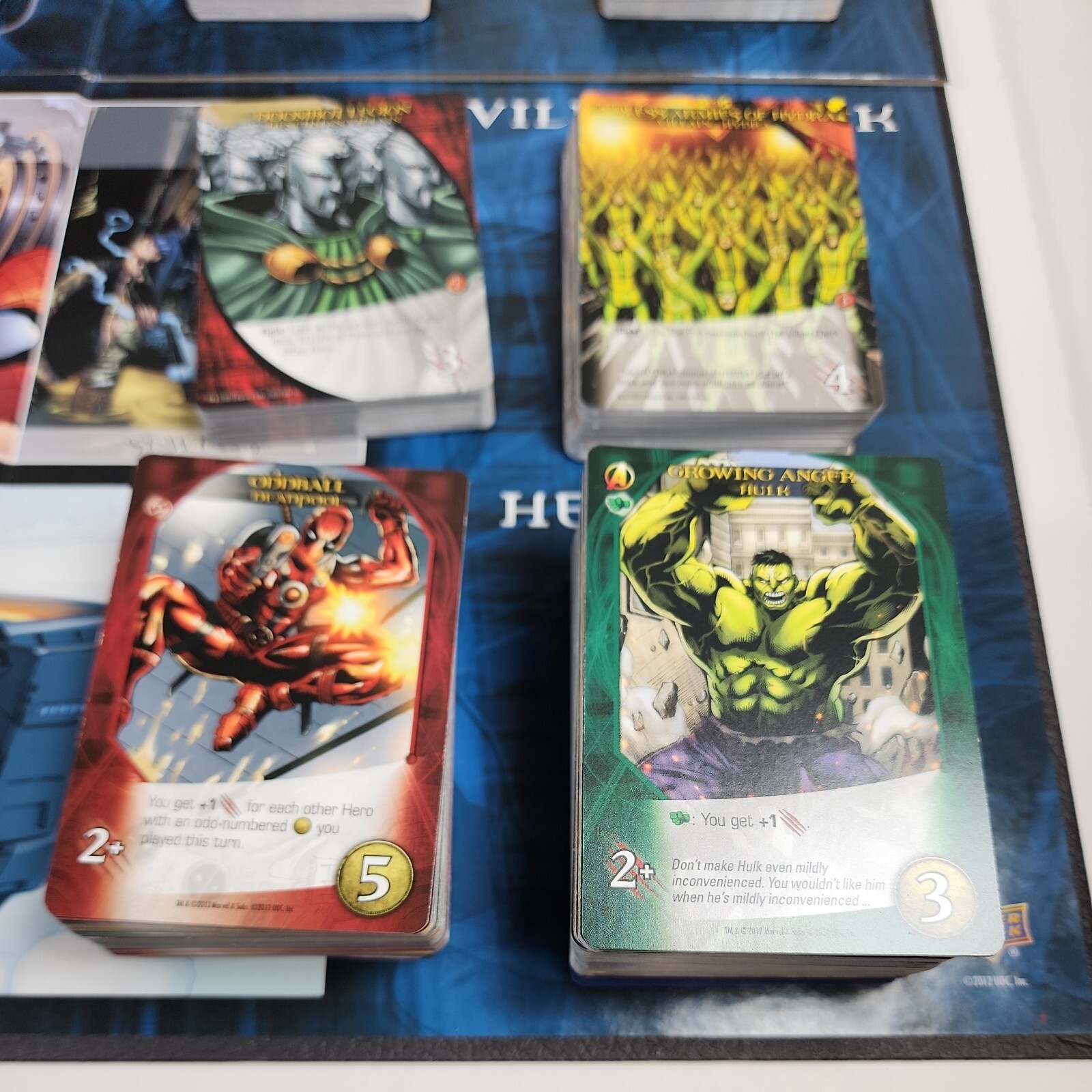 Legendary: Marvel Deck Building Game 2012 Upper Deck – Very Good Condition