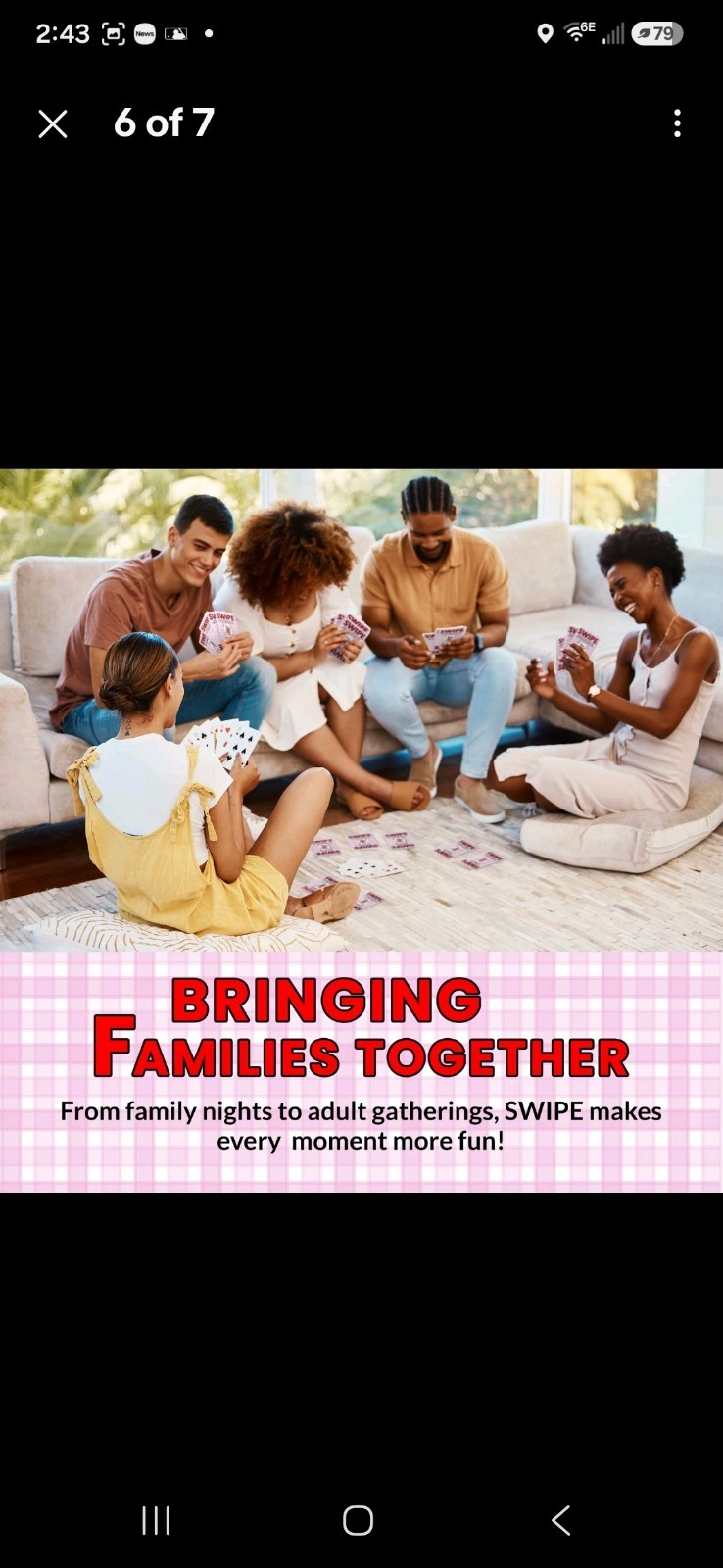 3Z Living Swipe Card Game – Fun & Strategy for14+, Adults, Seniors – 2 to 8 P 2