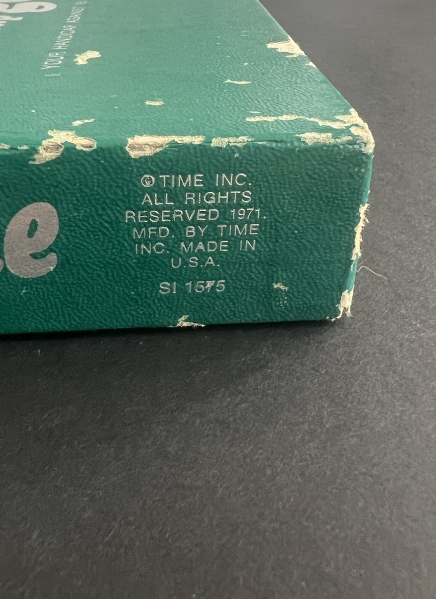 1971 Sports Illustrated Handicap Golf Game Complete Vintage Board Game Time Inc